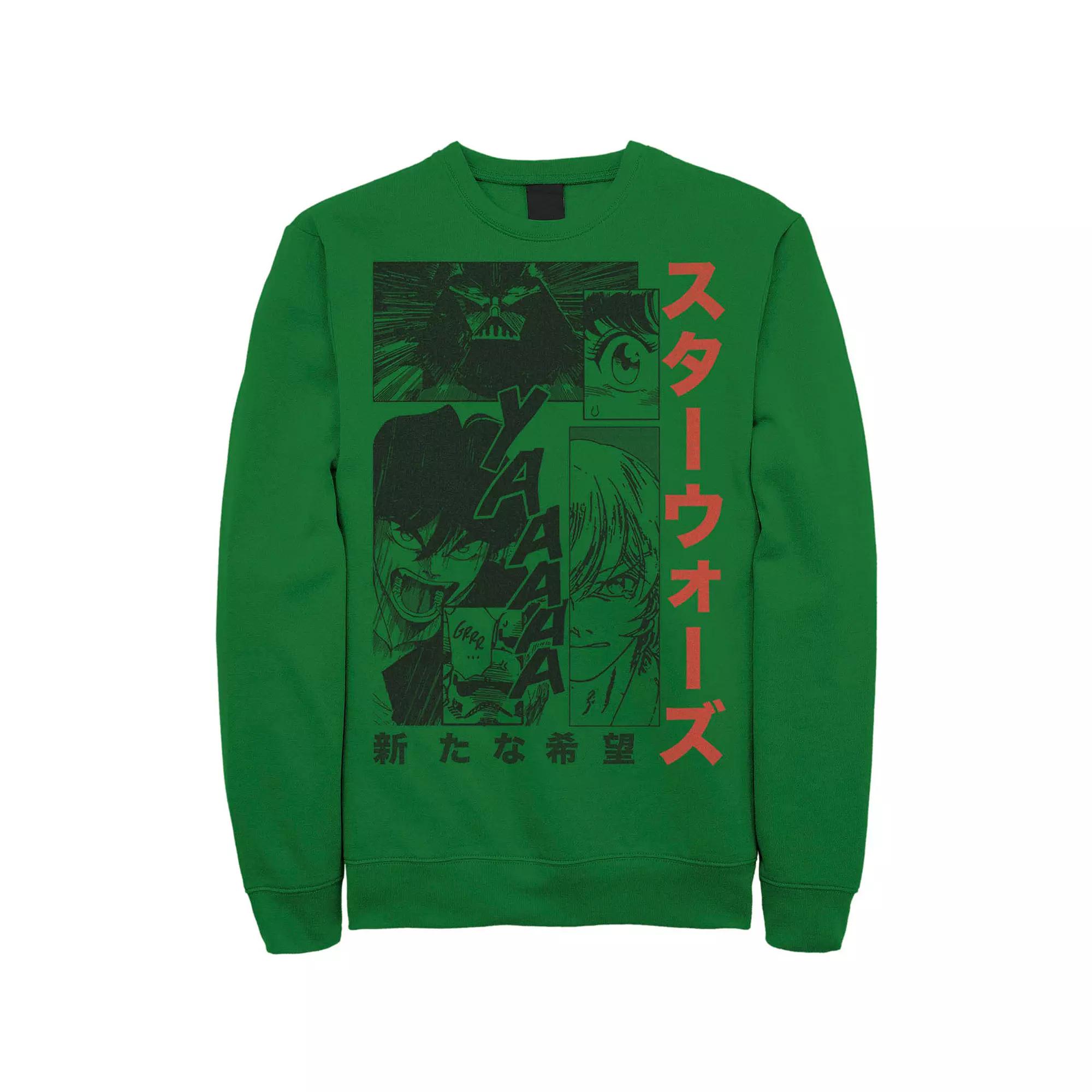 Men's Star Wars Manga Comic Panels Sweatshirt,  Product Image