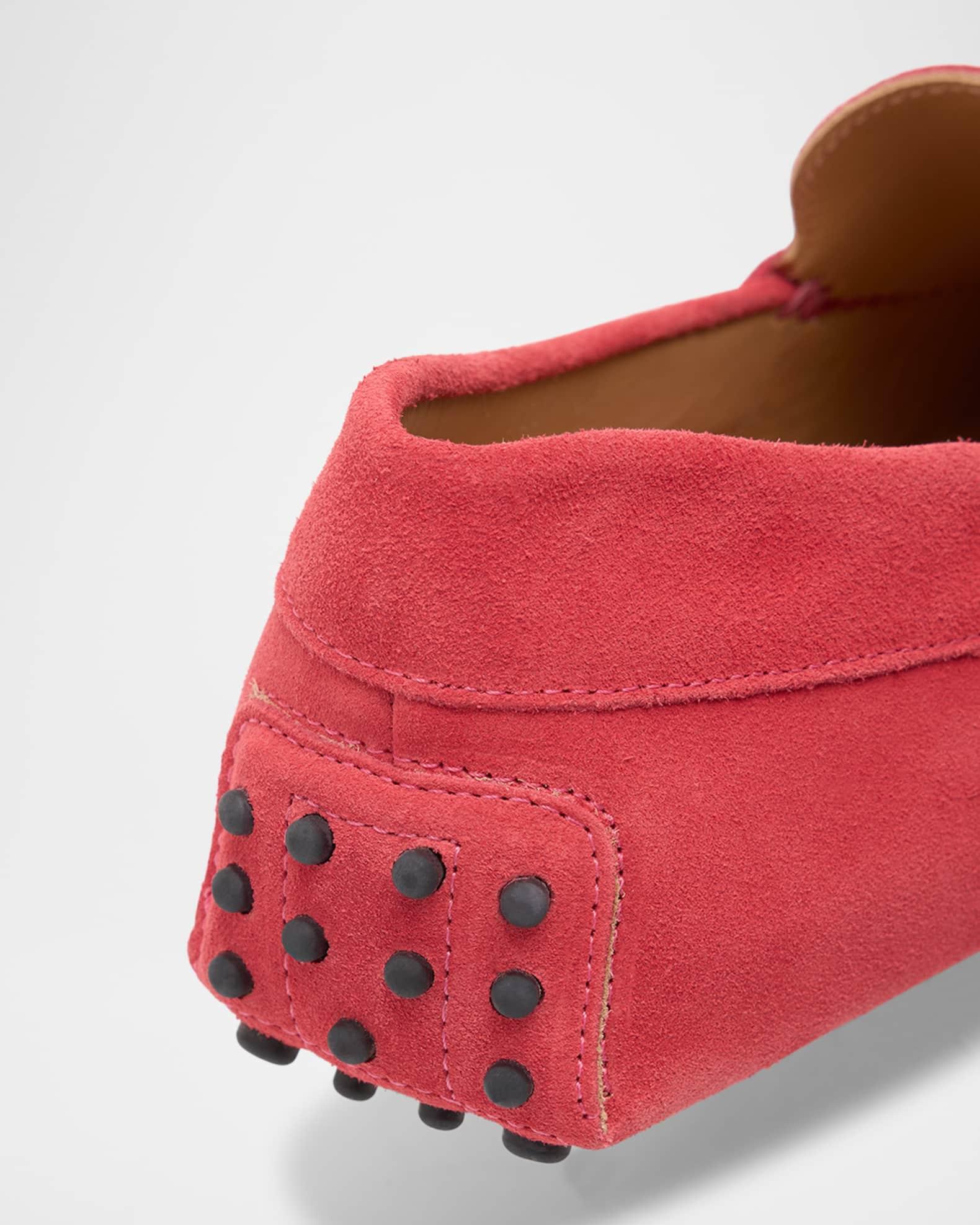 Men's Dario Suede Driving-Sole Penny Loafers Product Image