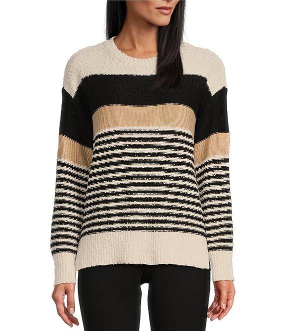 Westbound Long Sleeve Crew Neck Sweater Product Image