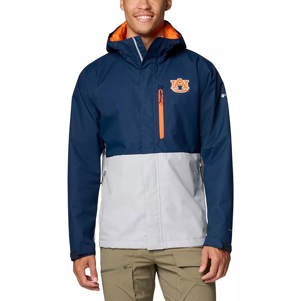 Men's Columbia Navy Auburn Tigers Field Bound Omni-Tech™ Full-Zip Jacket,  Product Image