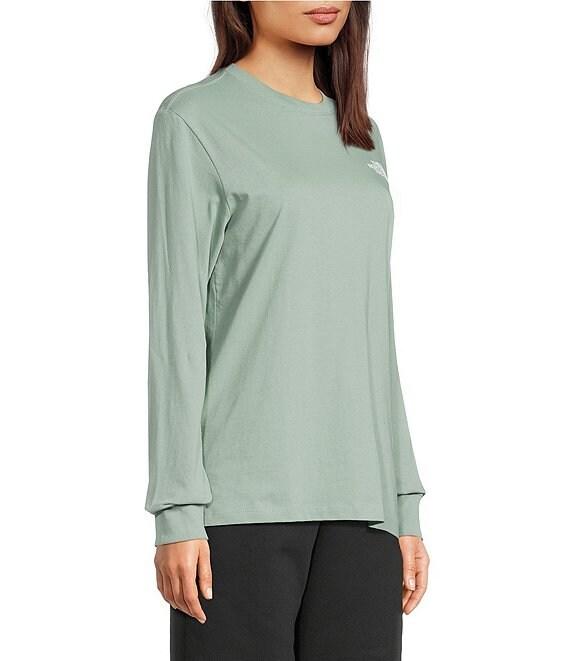 The North Face Evolution Floral Box Crew Neck Long Sleeve Graphic Relaxed Fit Tee Product Image