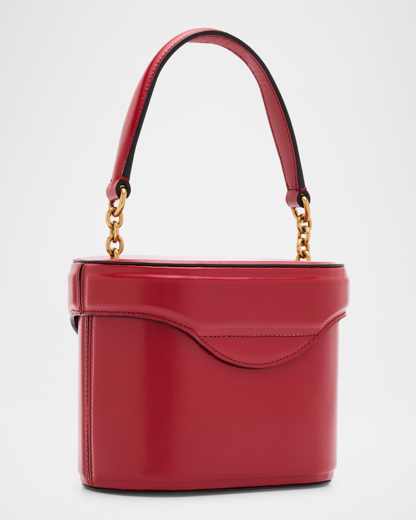 Vain Vanity Bucket Leather Crossbody Bag Product Image