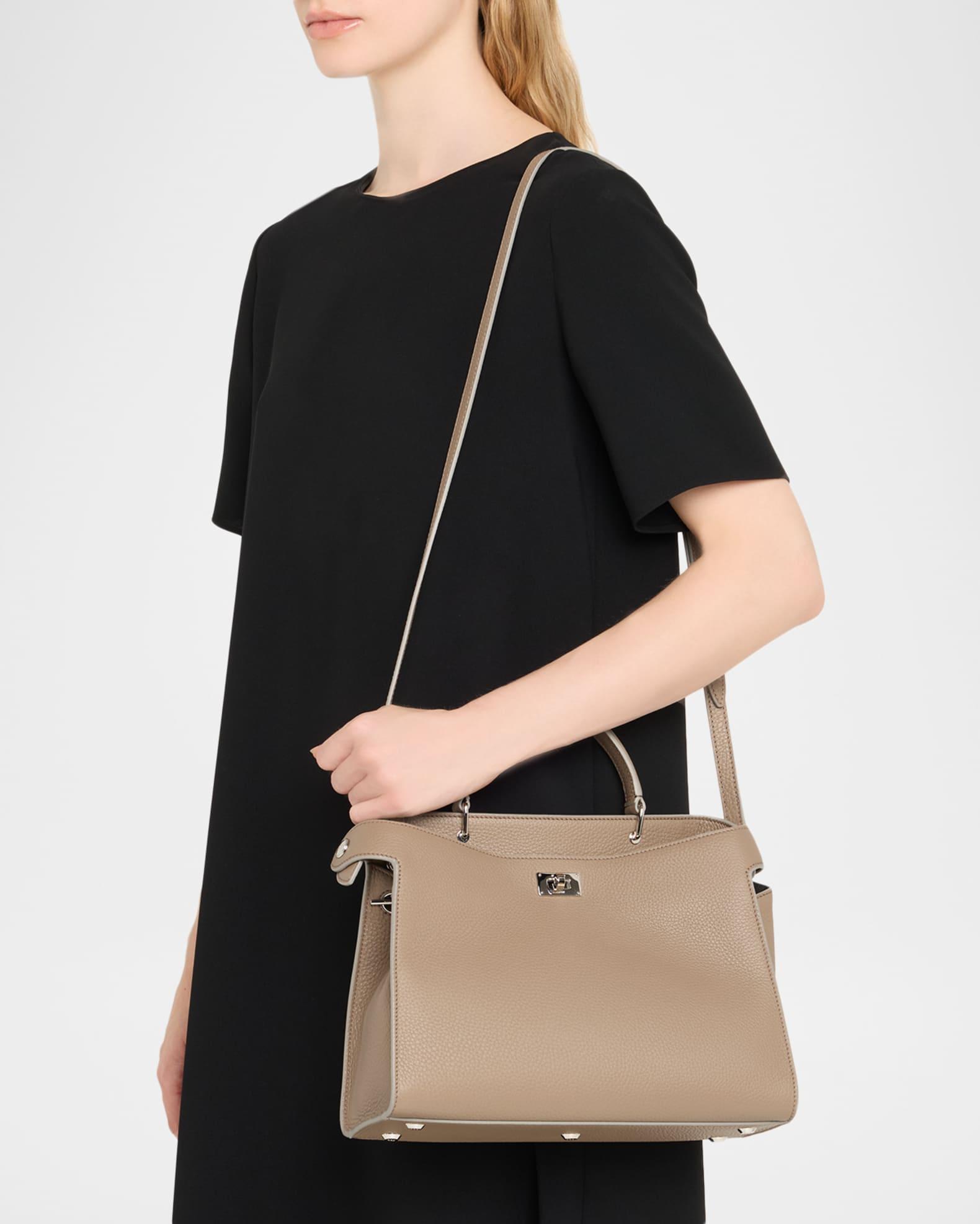 Lutece PM Grained Leather Top-Handle Bag Product Image