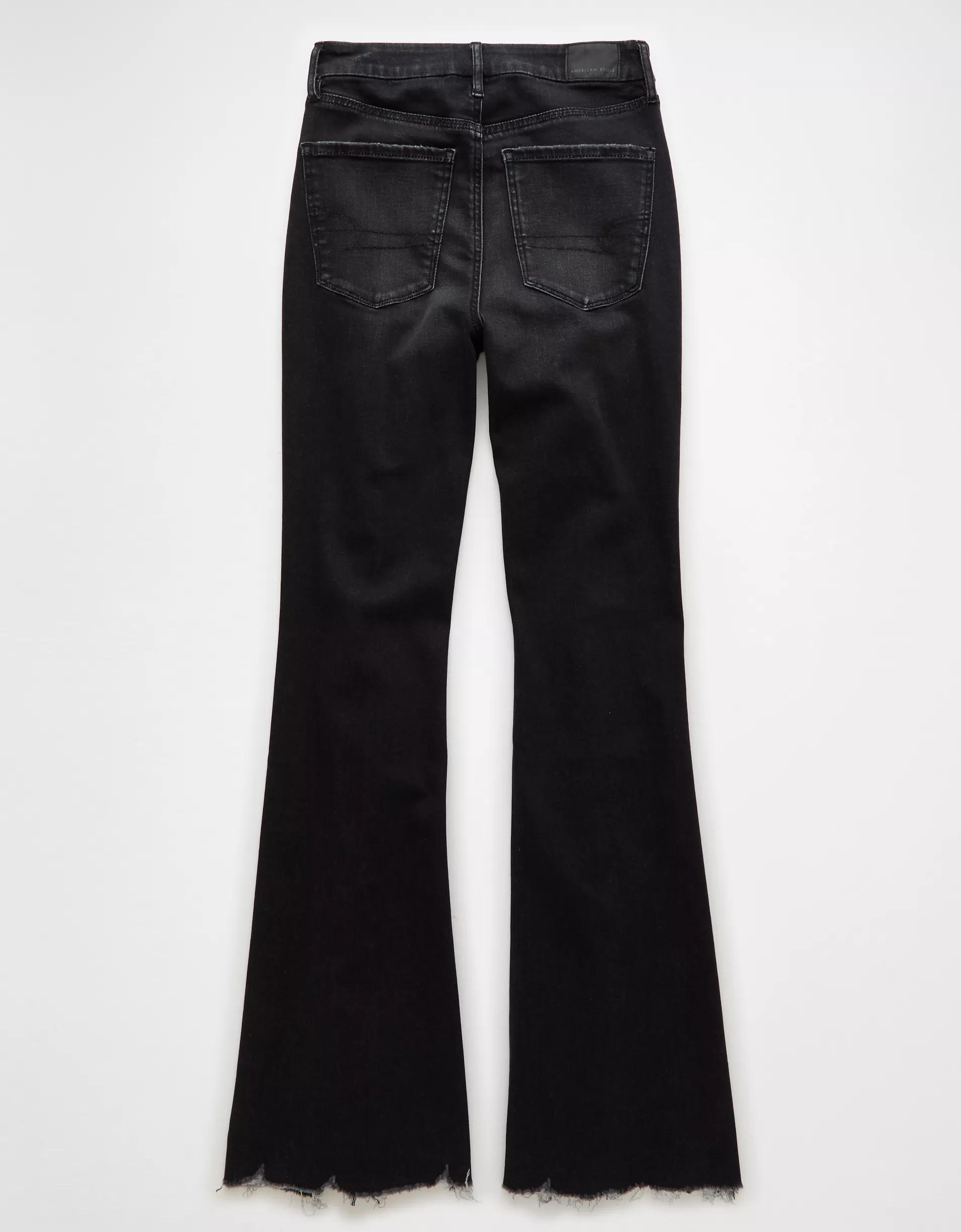 AE Next Level Curvy Super High-Waisted Flare Jean Product Image