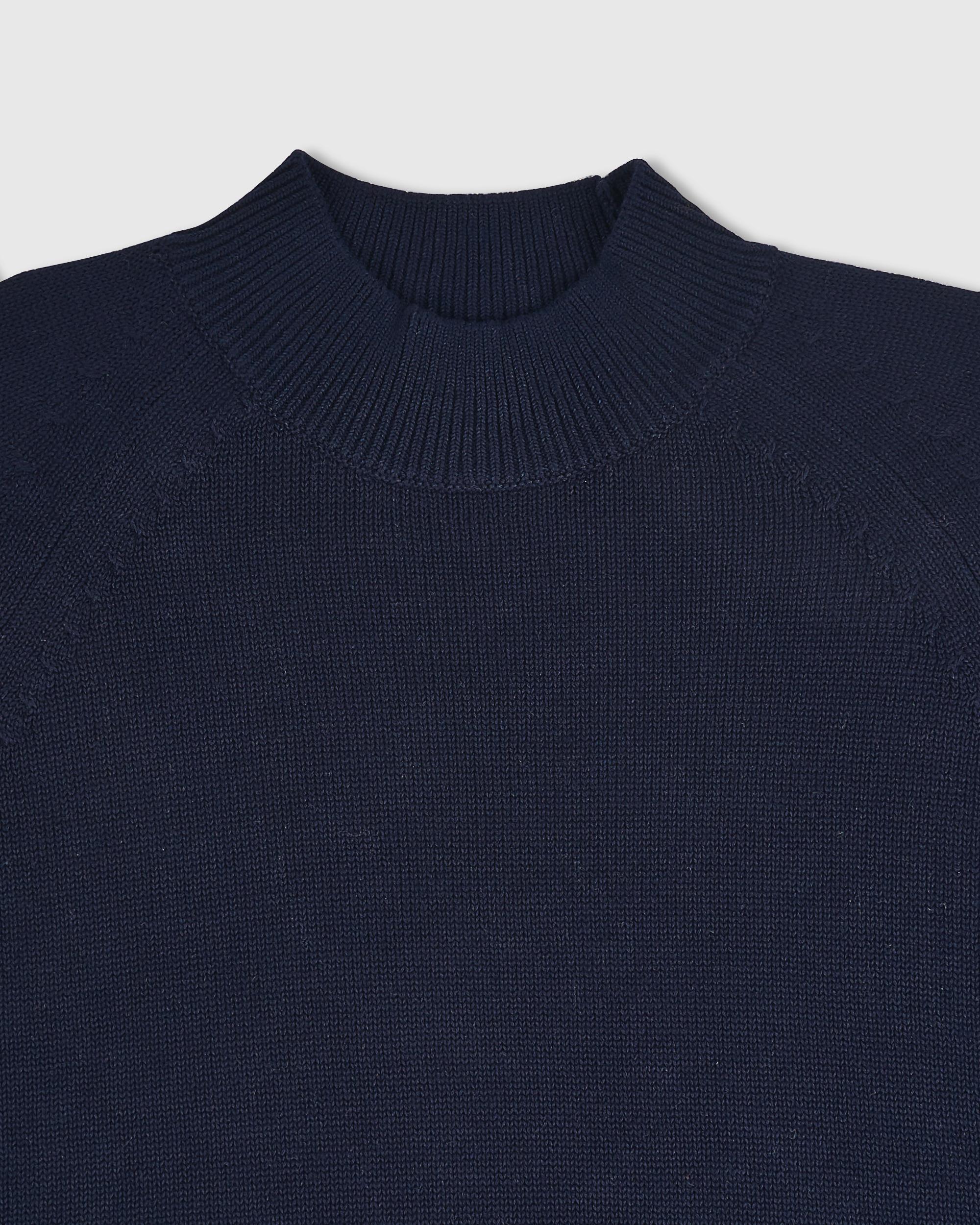 Quince | Women's Mockneck Sweater Size XS, Organic Cotton Product Image