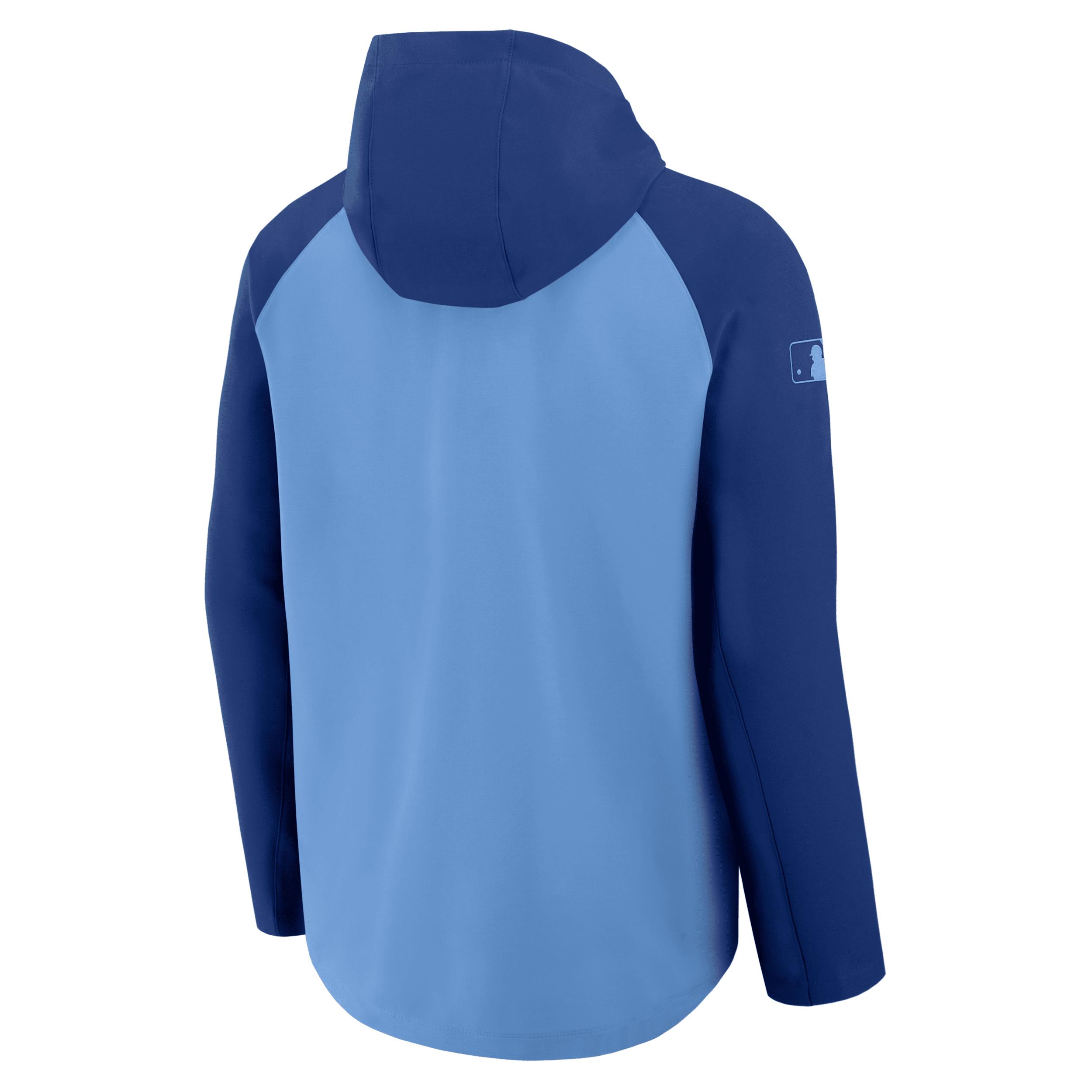 Mens Tampa Bay Rays Authentic Collection Mens Nike Therma MLB Full-Zip Jacket | 01GM057NTPA-P92 Product Image