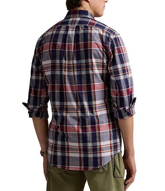 Polo Ralph Lauren Classic Fit Performance Stretch Long Sleeve Woven Shirt Product Image