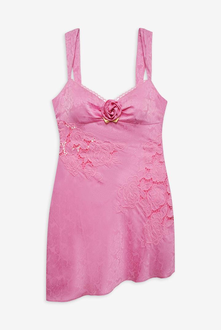 Claudia Mini Dress — Pink Product Image