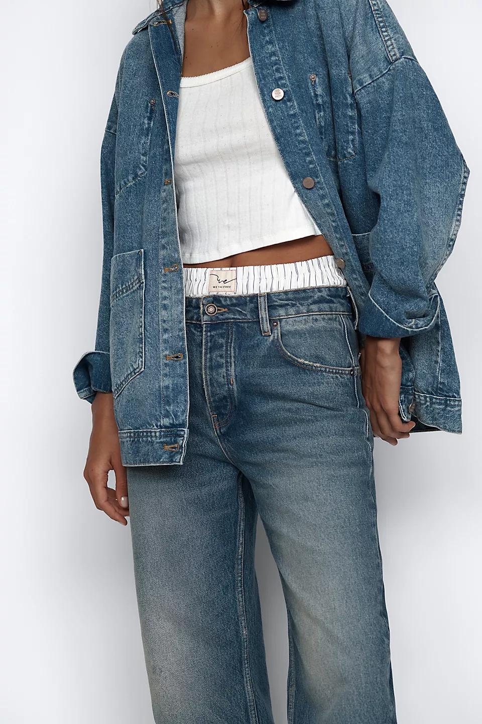 Free People Avery Denim Jacket Product Image