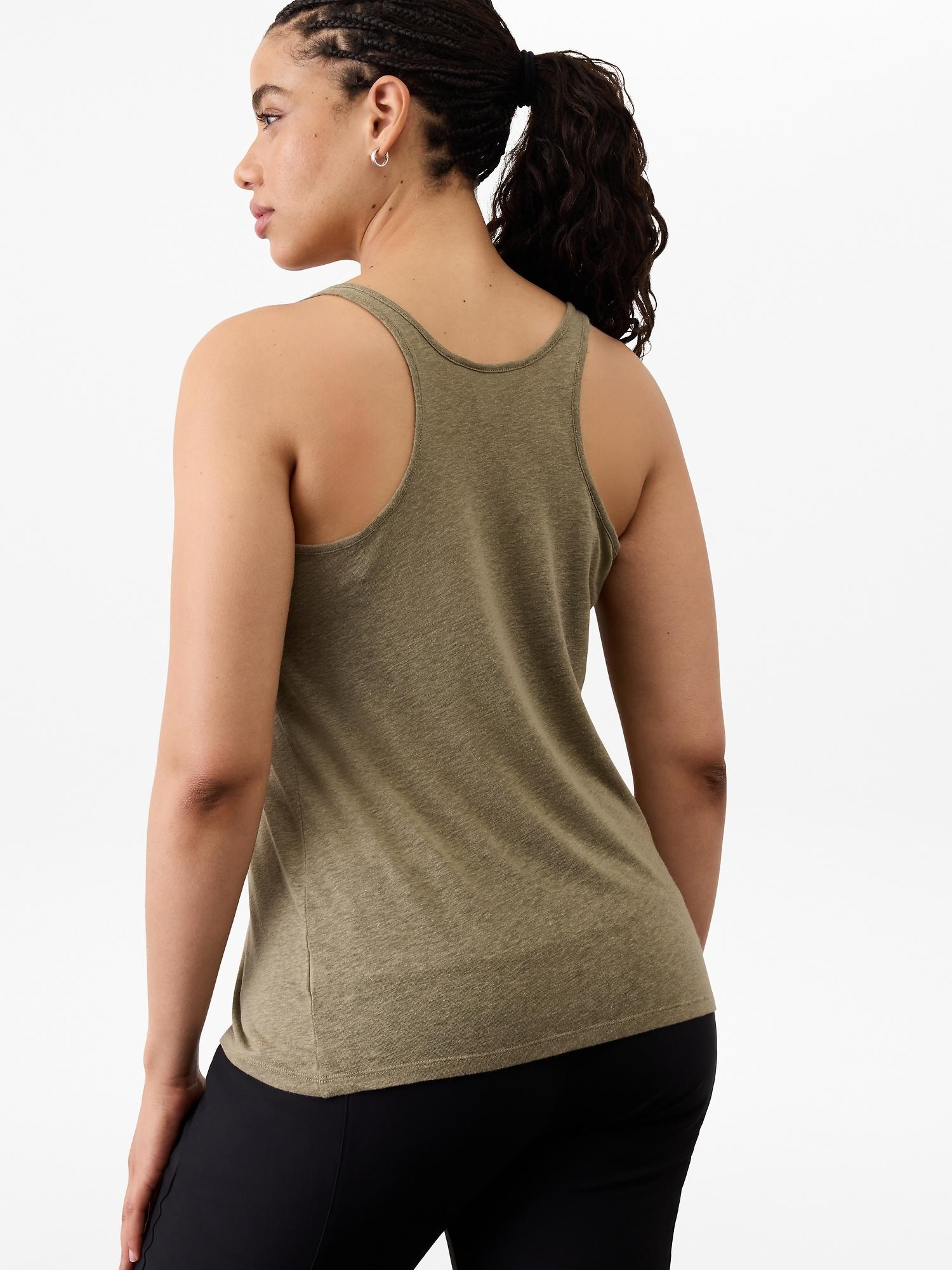 Getaway Linen Blend Tank Product Image