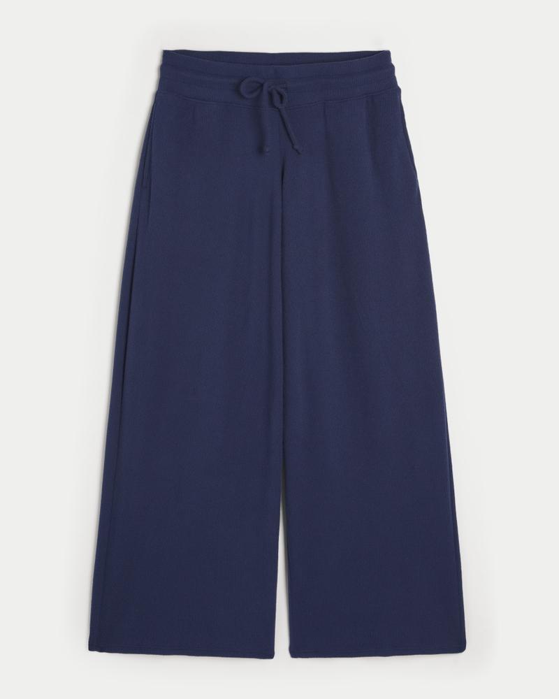 Gilly Hicks Baggy Cozy Waffle Pants Product Image