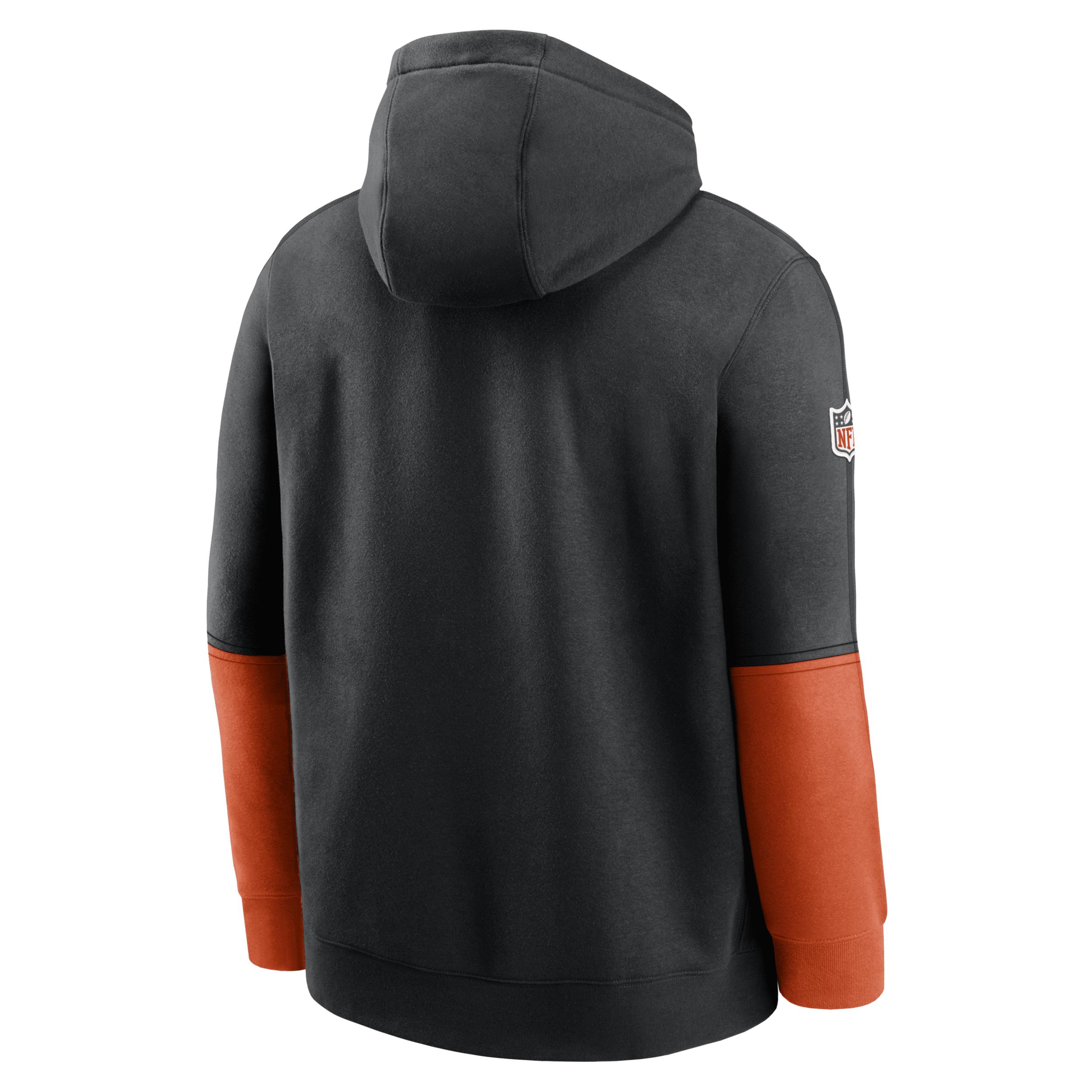 Cincinnati Bengals Sideline Team Issue Club Nike Men's NFL Pullover Hoodie Product Image