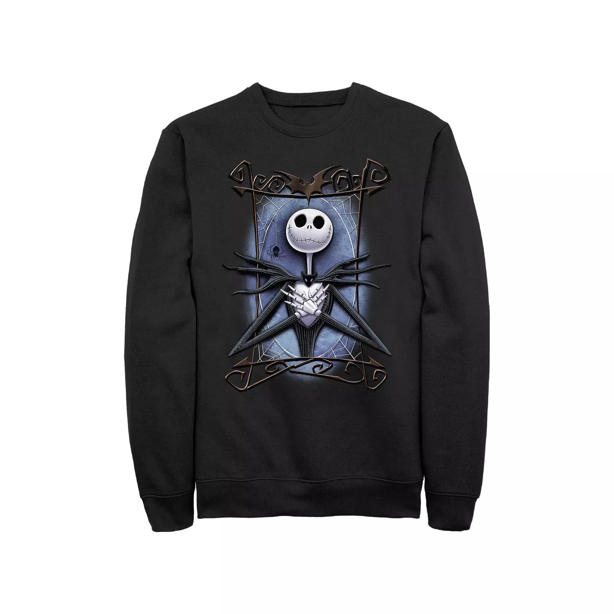 Disney's The Nightmare Before Christmas Jack Spooky Frame Men's Graphic Fleece,  Product Image