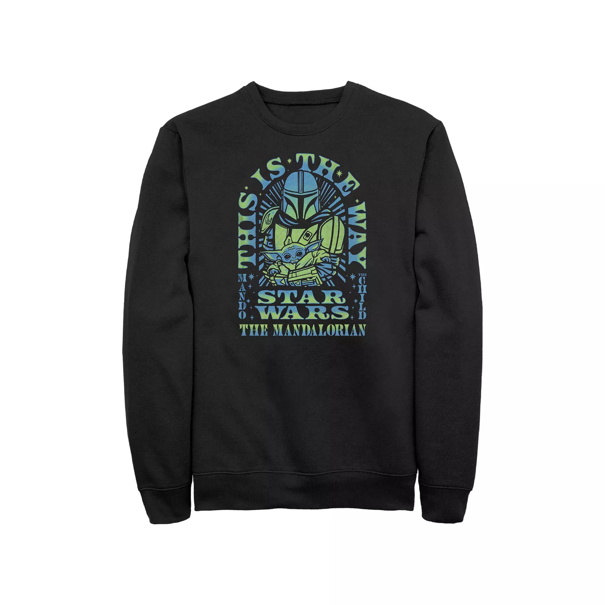 Men's The Mandalorian Star Wars This Is The Way Graphic Fleece,  Product Image
