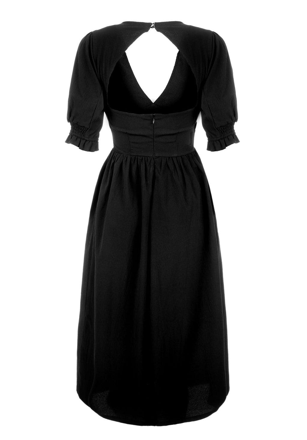 DIVINATION TEXTURED MIDI DRESS Product Image