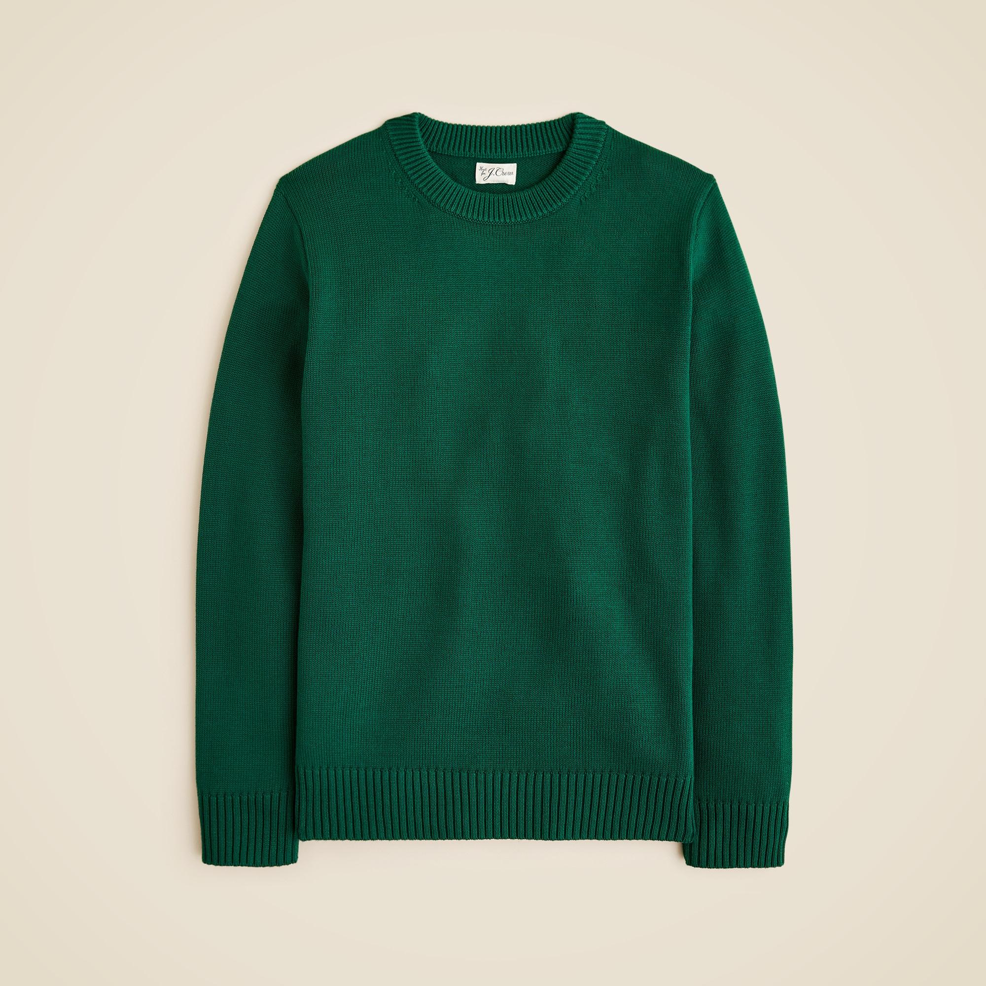 Heritage cotton crewneck sweater Product Image