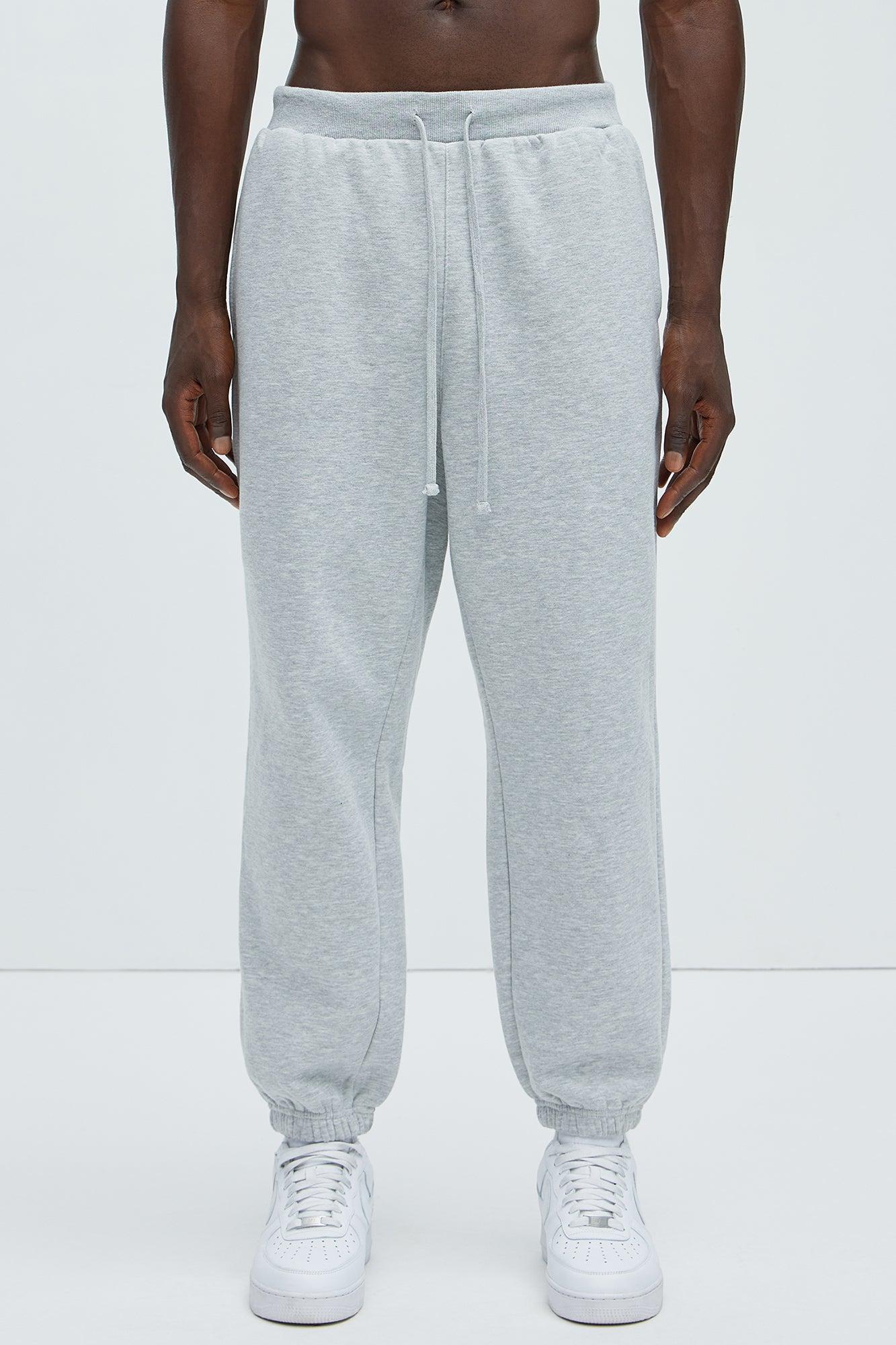 Tyson Relaxed Gusset Jogger - Heather Grey Product Image