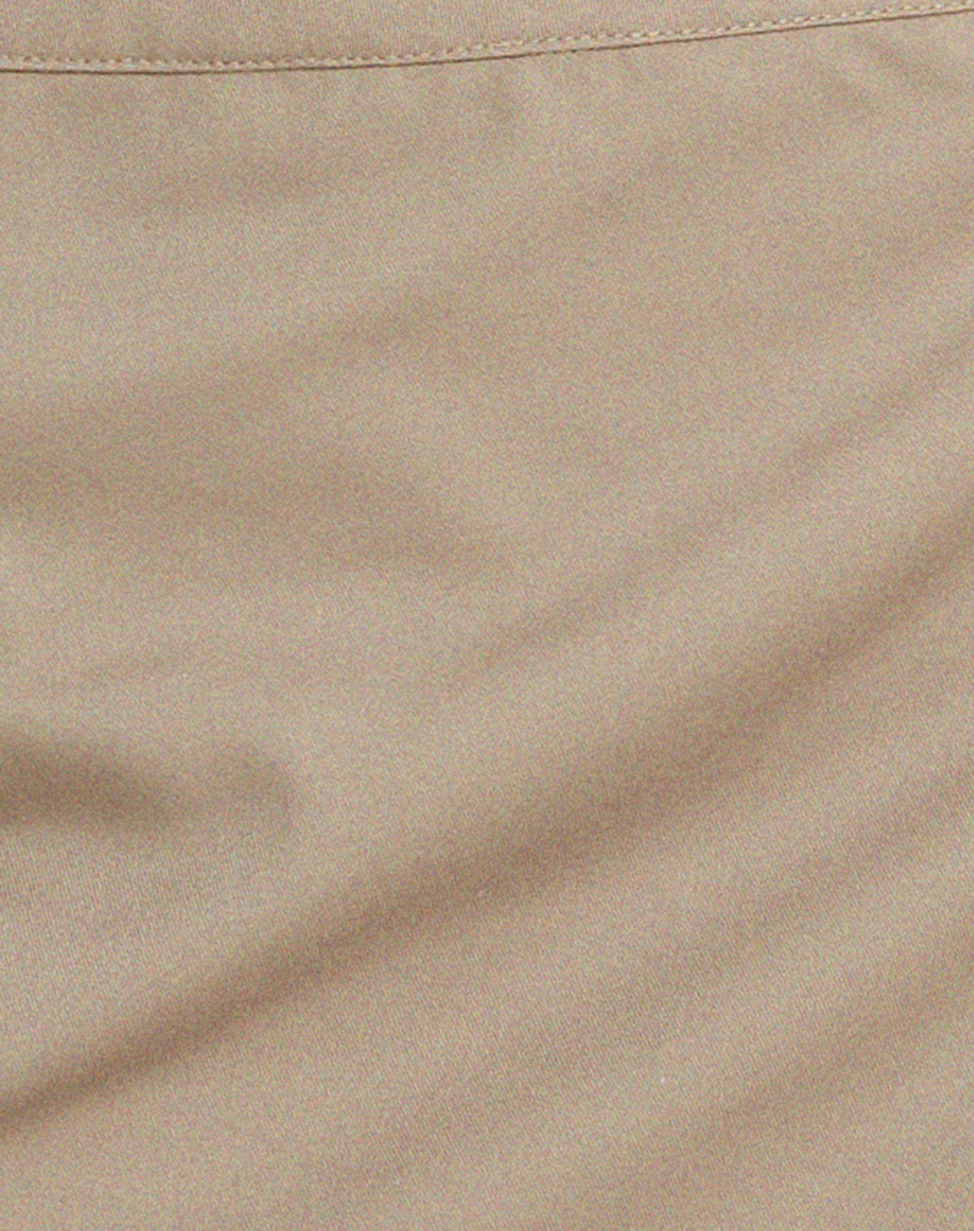 Zephyr Mini Cargo Skirt in Cotton Drill Taupe Product Image