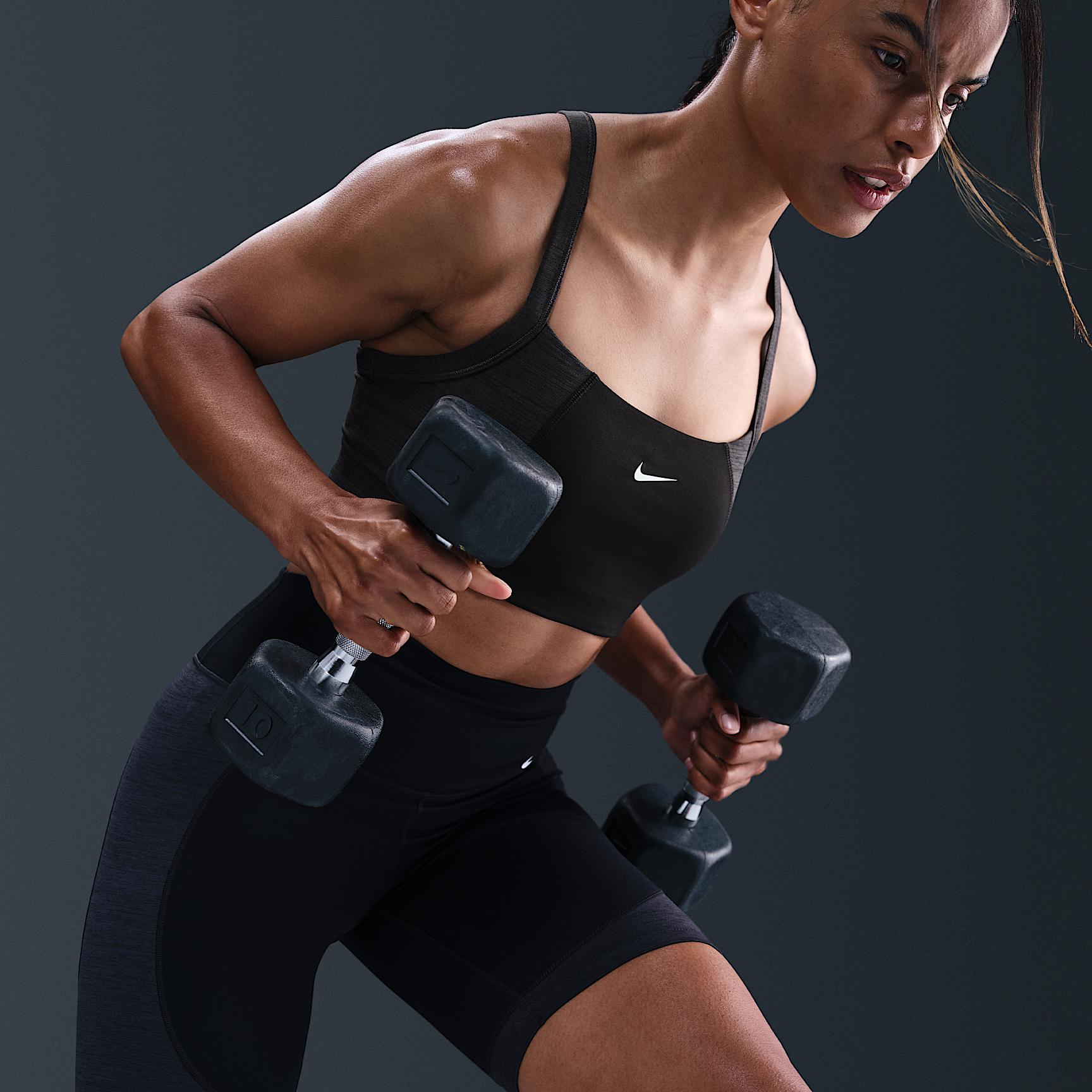 Nike Womens One Light-Support Padded Sports Bra | HQ2807-010 Product Image