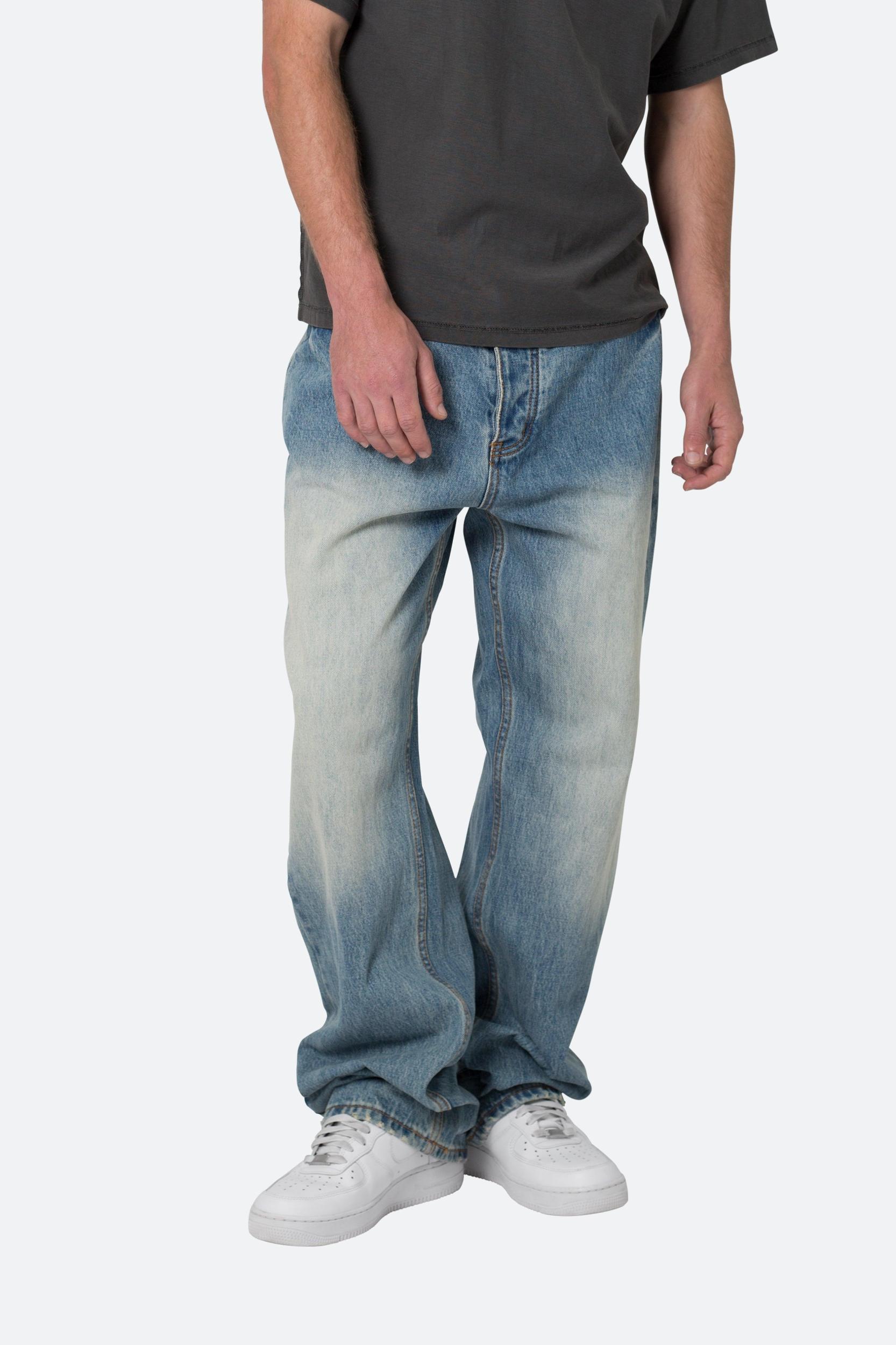 Ultra Baggy Denim - Medium Blue Product Image