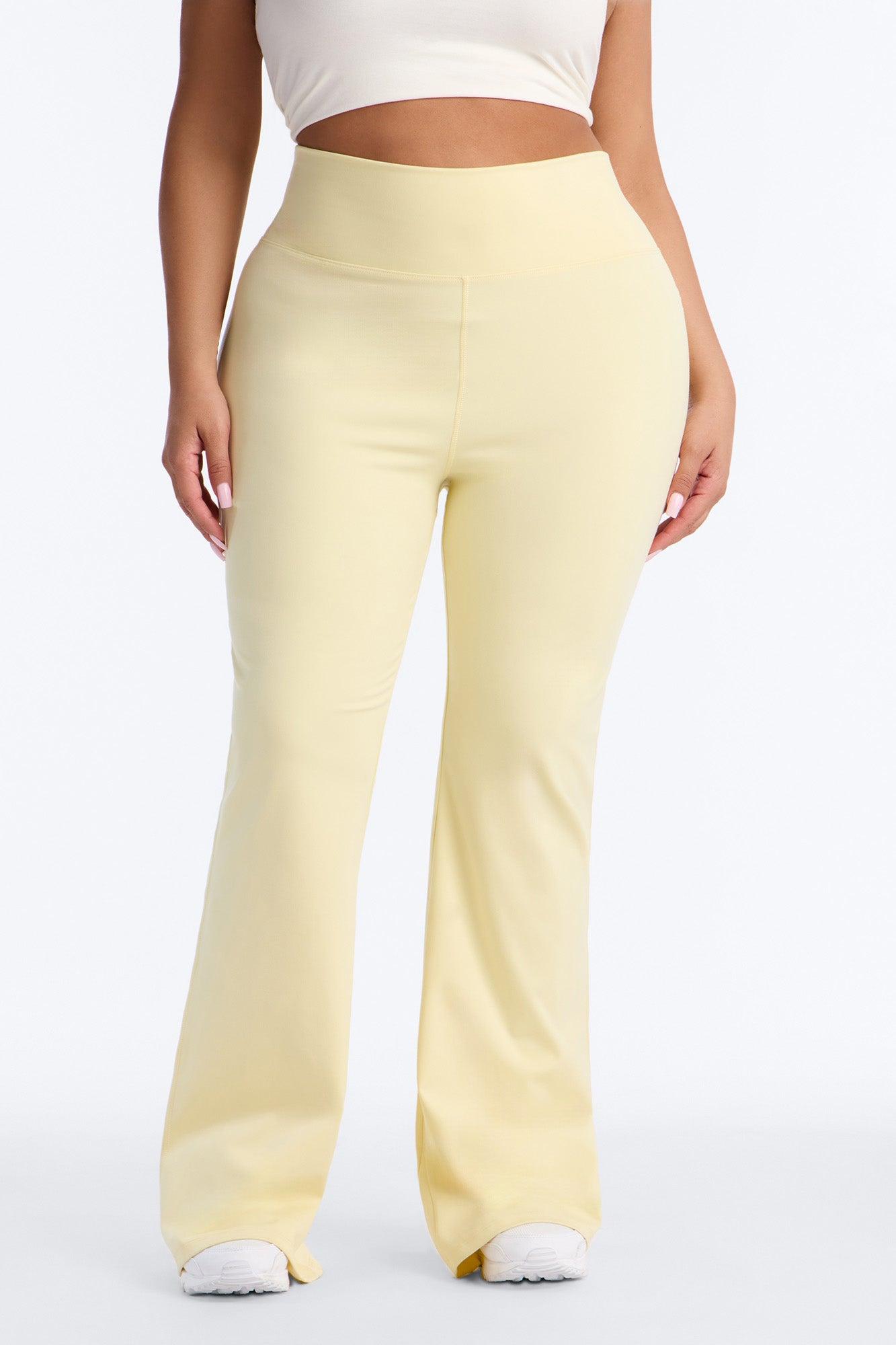 Break A Sweat Active Yoga Pant - Butter Yellow Female Product Image