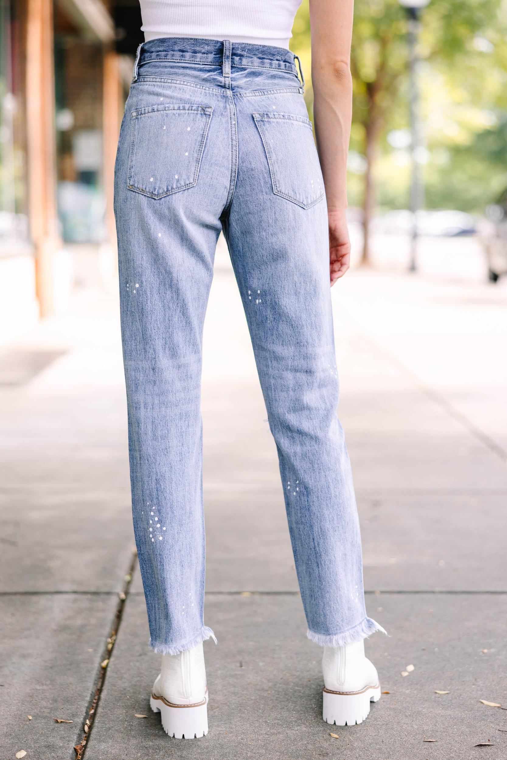 KanCan: Make Your Day Medium Wash Straight Jeans Female Product Image