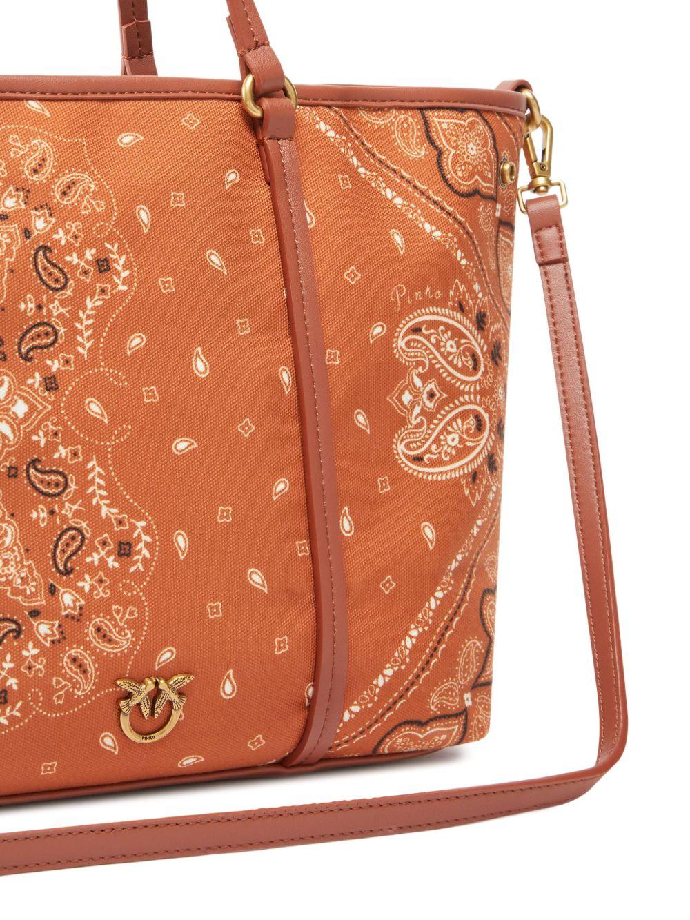 bandana-print tote bag Product Image