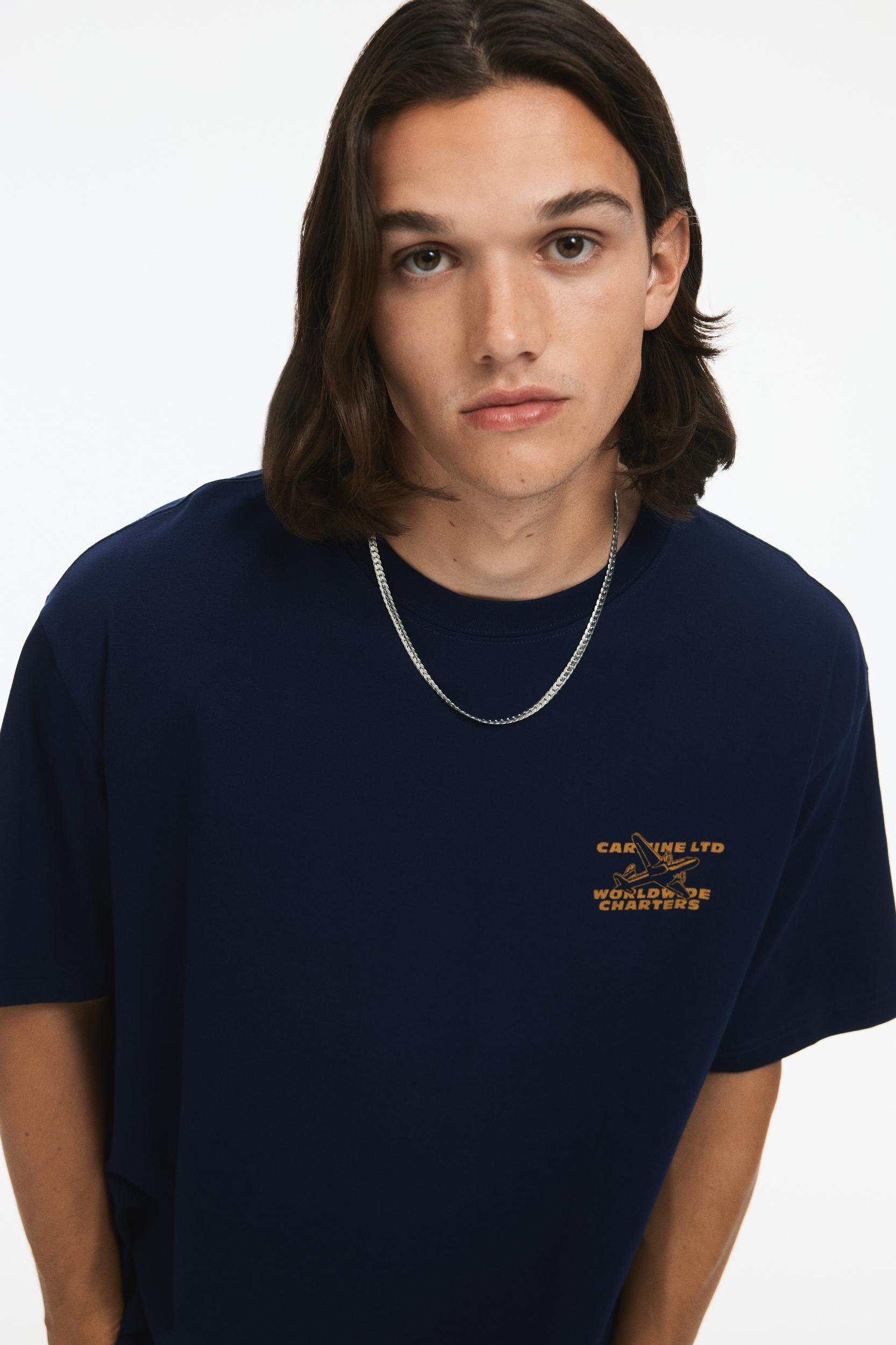 Loose Fit Printed T-shirt Product Image