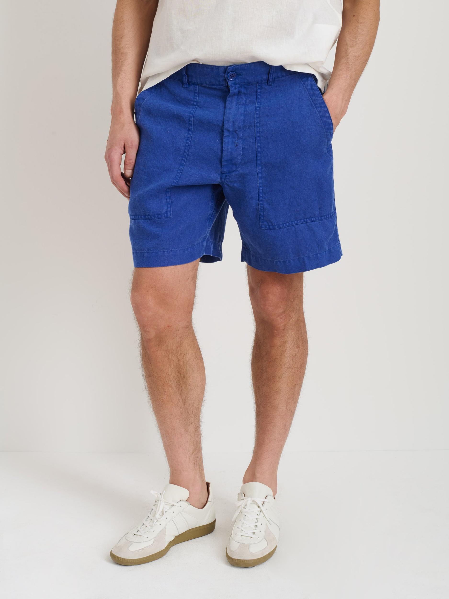 Garment Dyed Pull On Field Short In Linen Product Image