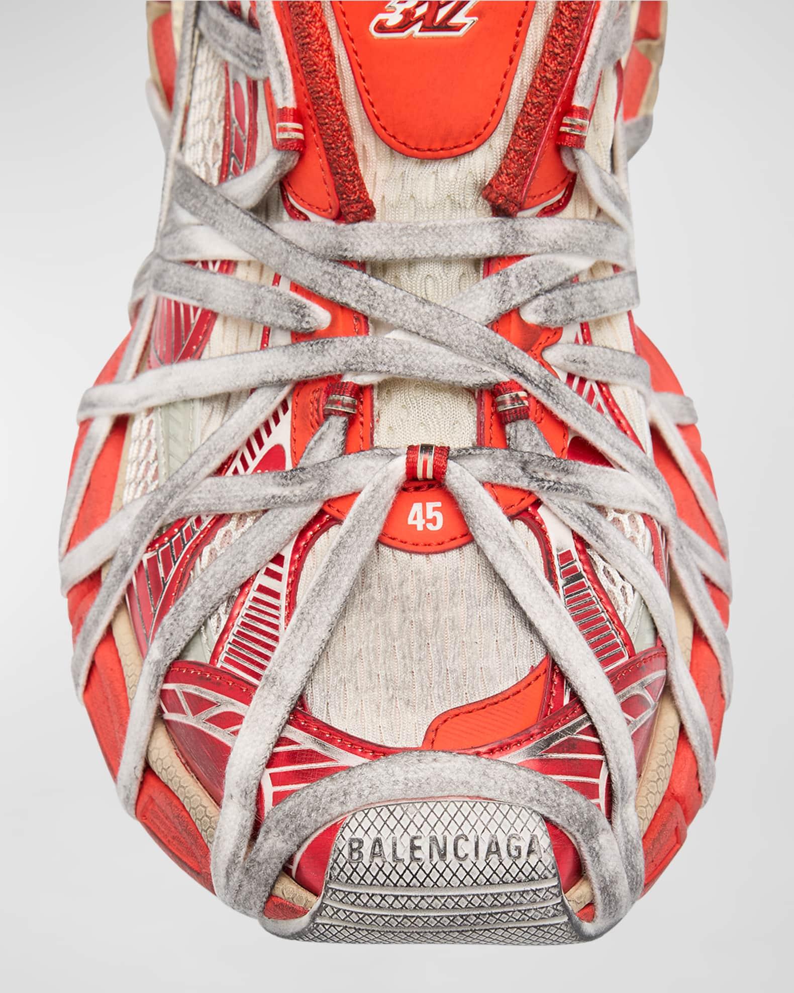 Men's 3XL Extreme Lace Mesh Slip-On Sneakers Product Image