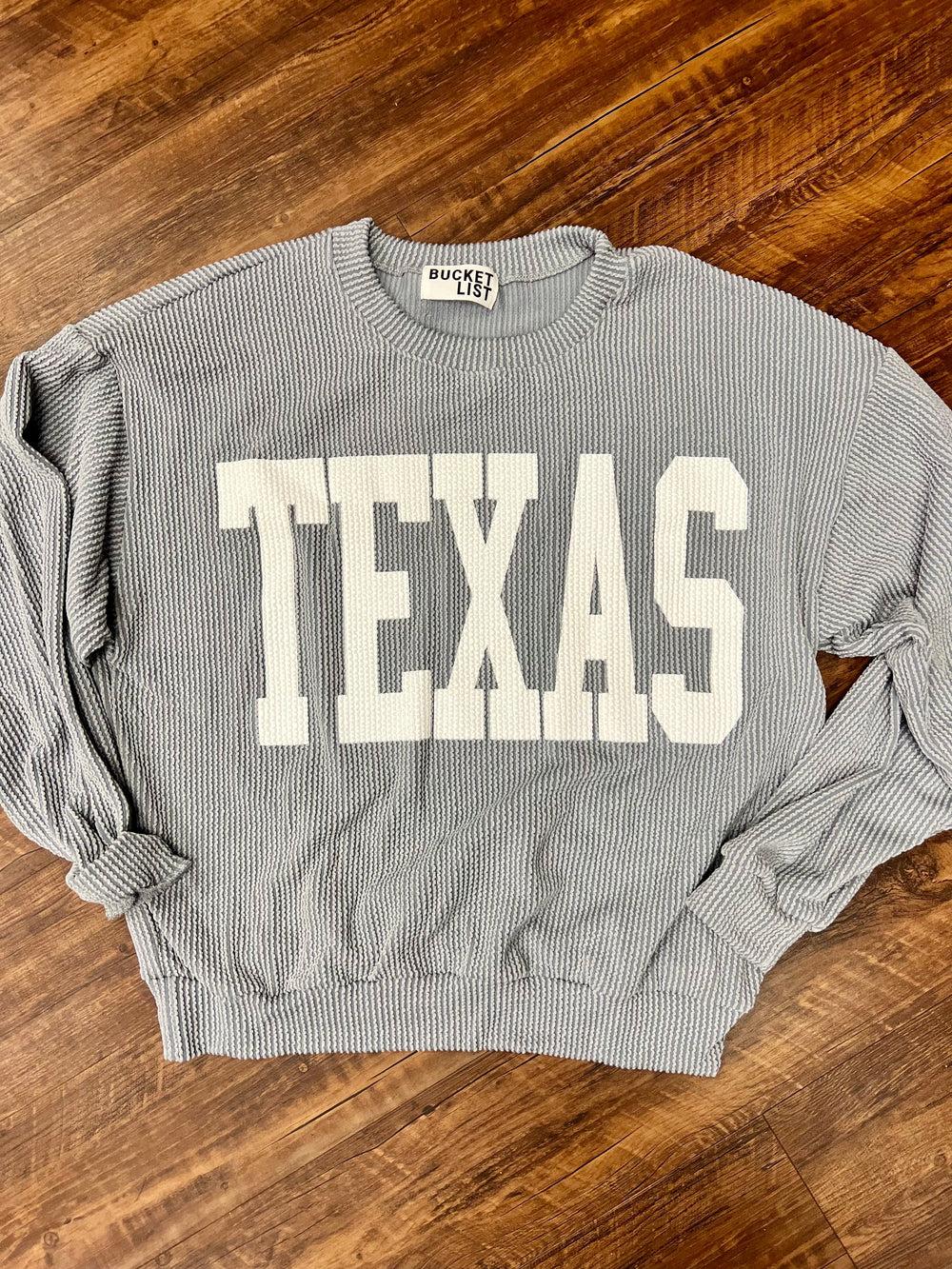 The Texas Graphic Sweatshirt (MULTIPLE COLORS) Product Image