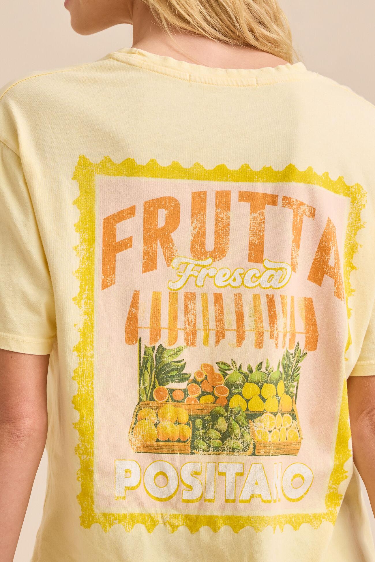 Positano Fruit Stand Oversized Tee Product Image