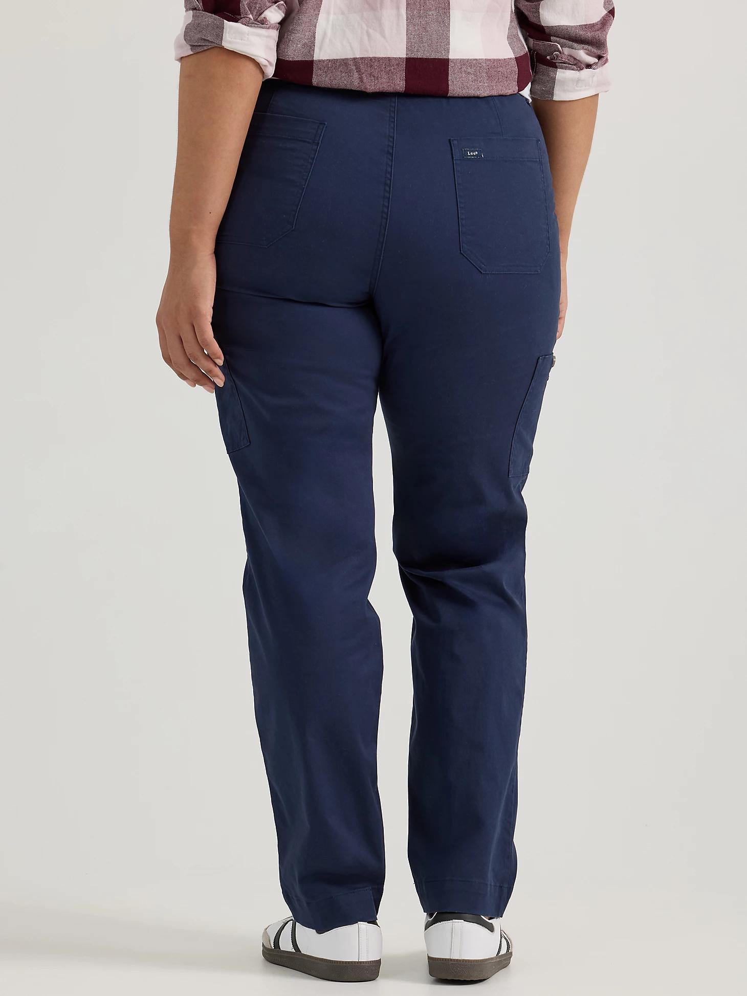 Women's Ultra Lux Comfort with Flex-to-Go Loose Utility Pant (Plus) | Women's Pants | Lee® Product Image