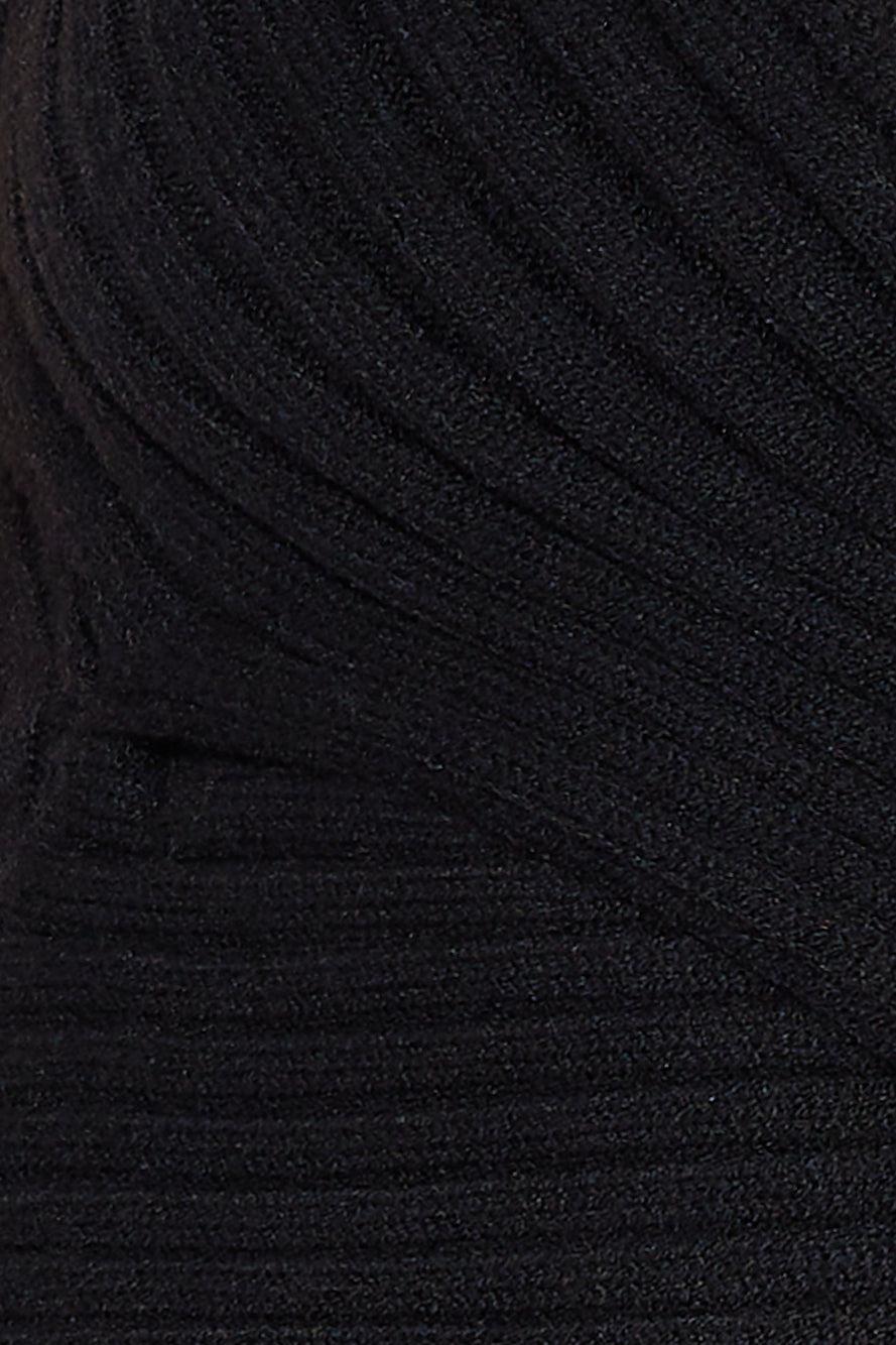 Nights Of Love Ribbed Top Black Product Image