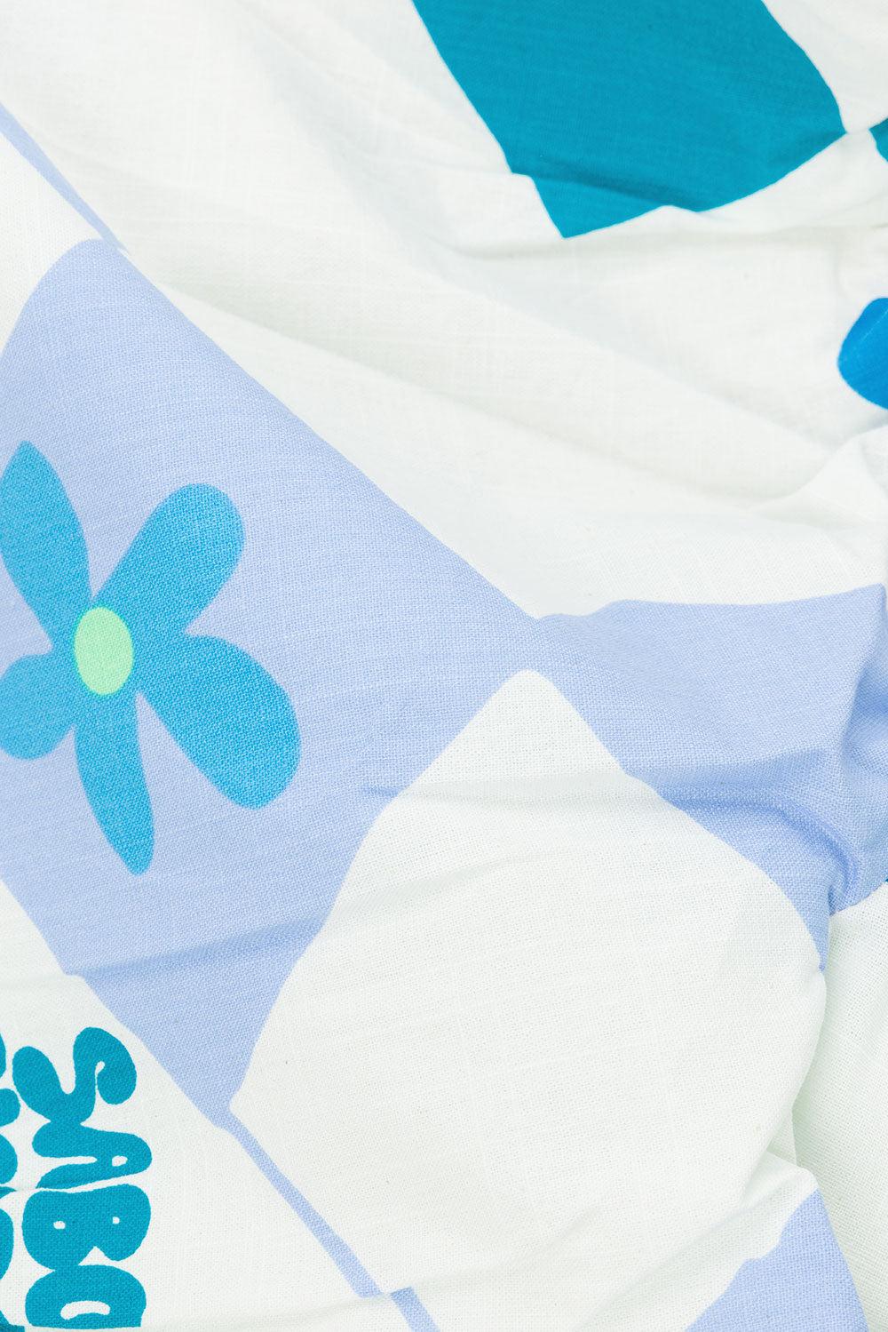 Naya Wrap Skirt - Scarf Azure Product Image