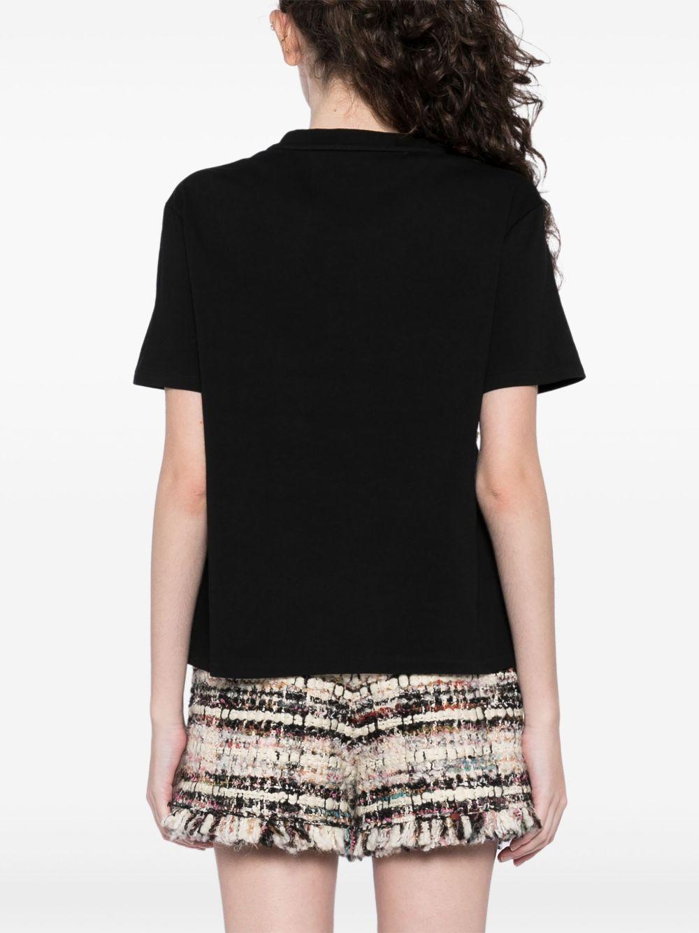 crystal-embellished T-shirt Product Image