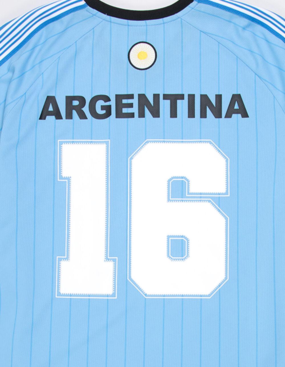 RSQ Mens Argentina Baggy Crop Soccer Jersey - LIGHT BLUE Product Image