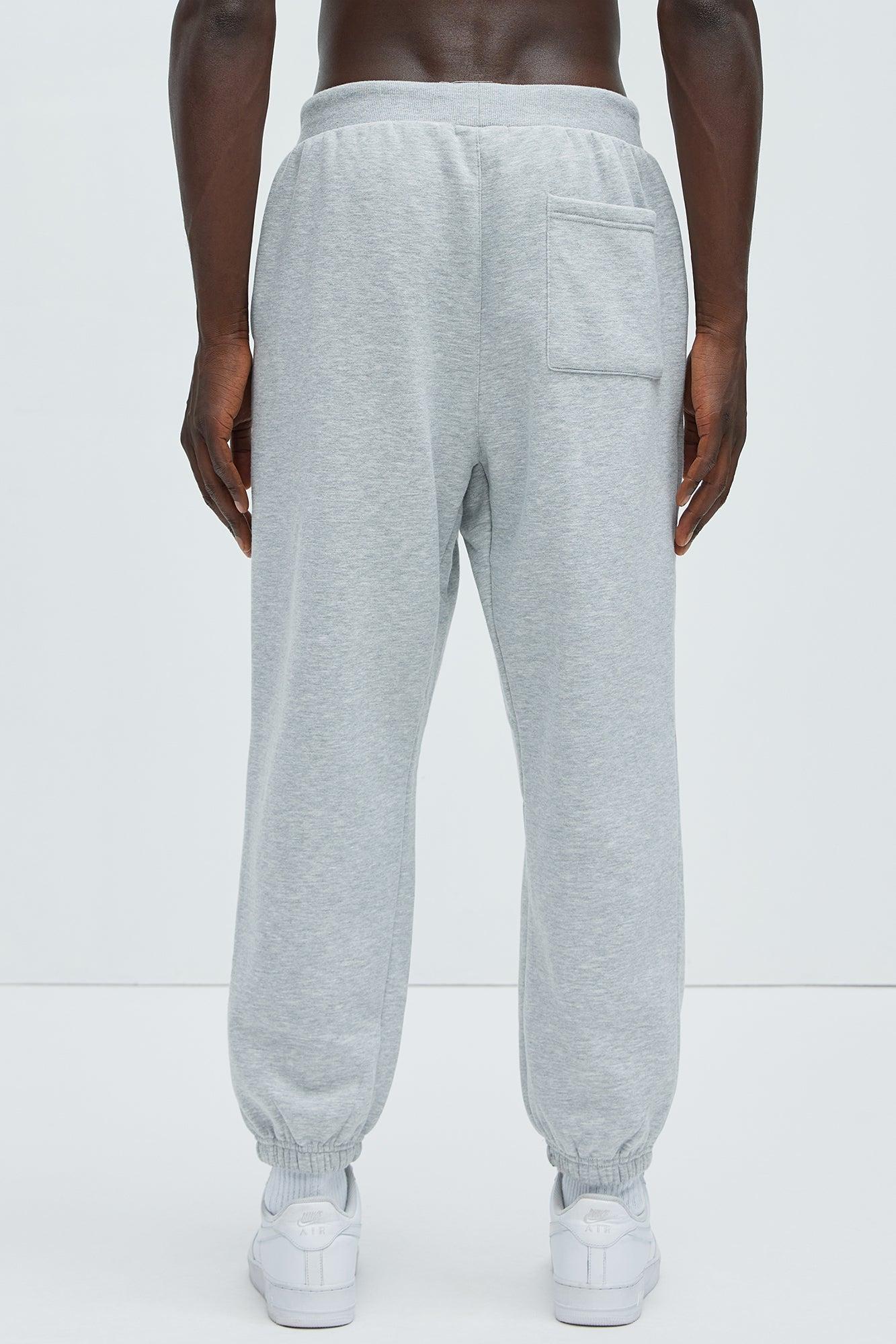 Tyson Relaxed Gusset Jogger - Heather Grey Product Image