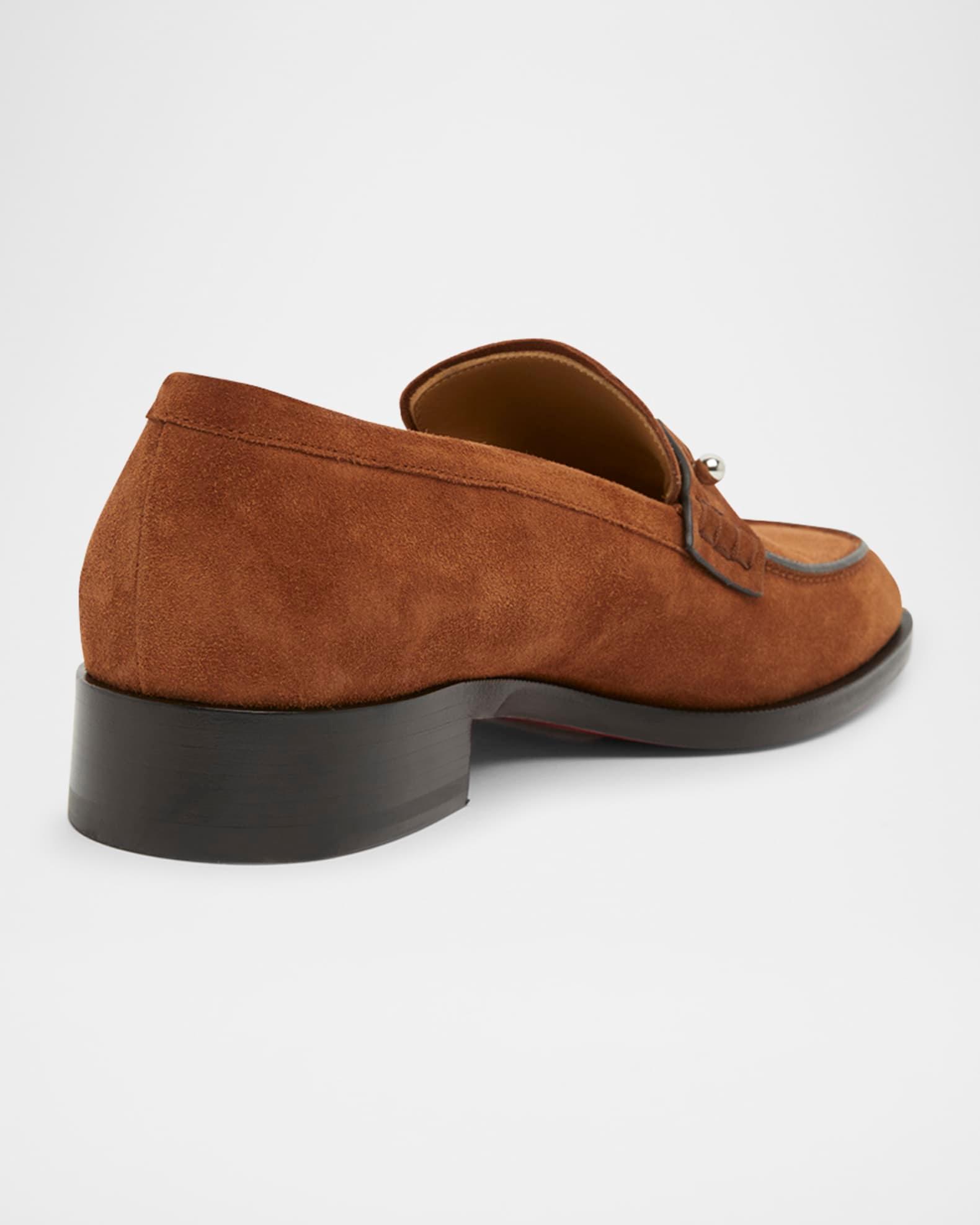 Men's Chambelimoc Collar Pin Penny Loafers Product Image