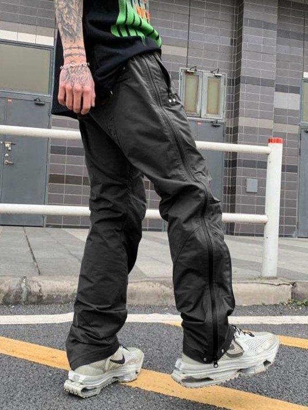 Men's Zip Fly Straight Leg Cargo Pants Product Image
