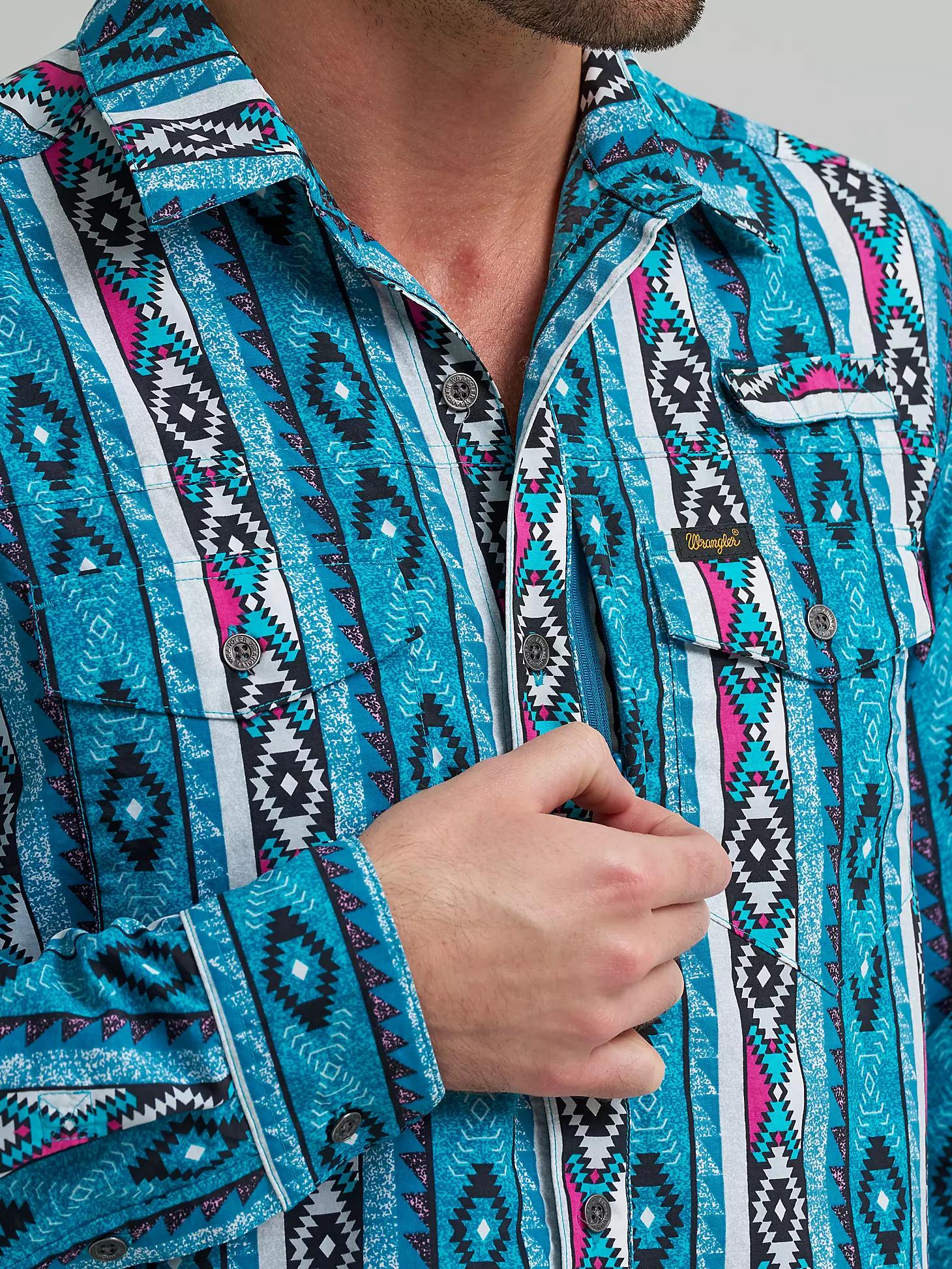 Chaco x Wrangler Checotah Outdoor Performance Shirt | Men's SHIRTS | Wrangler® Product Image