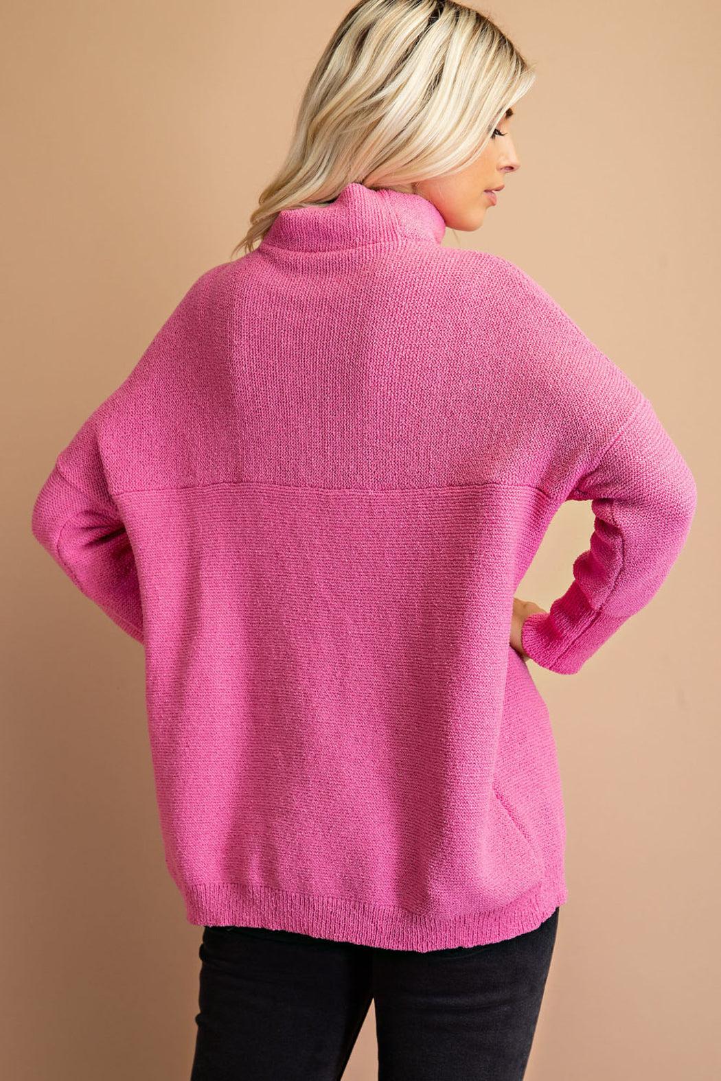 Turtleneck Pullover Sweater Product Image
