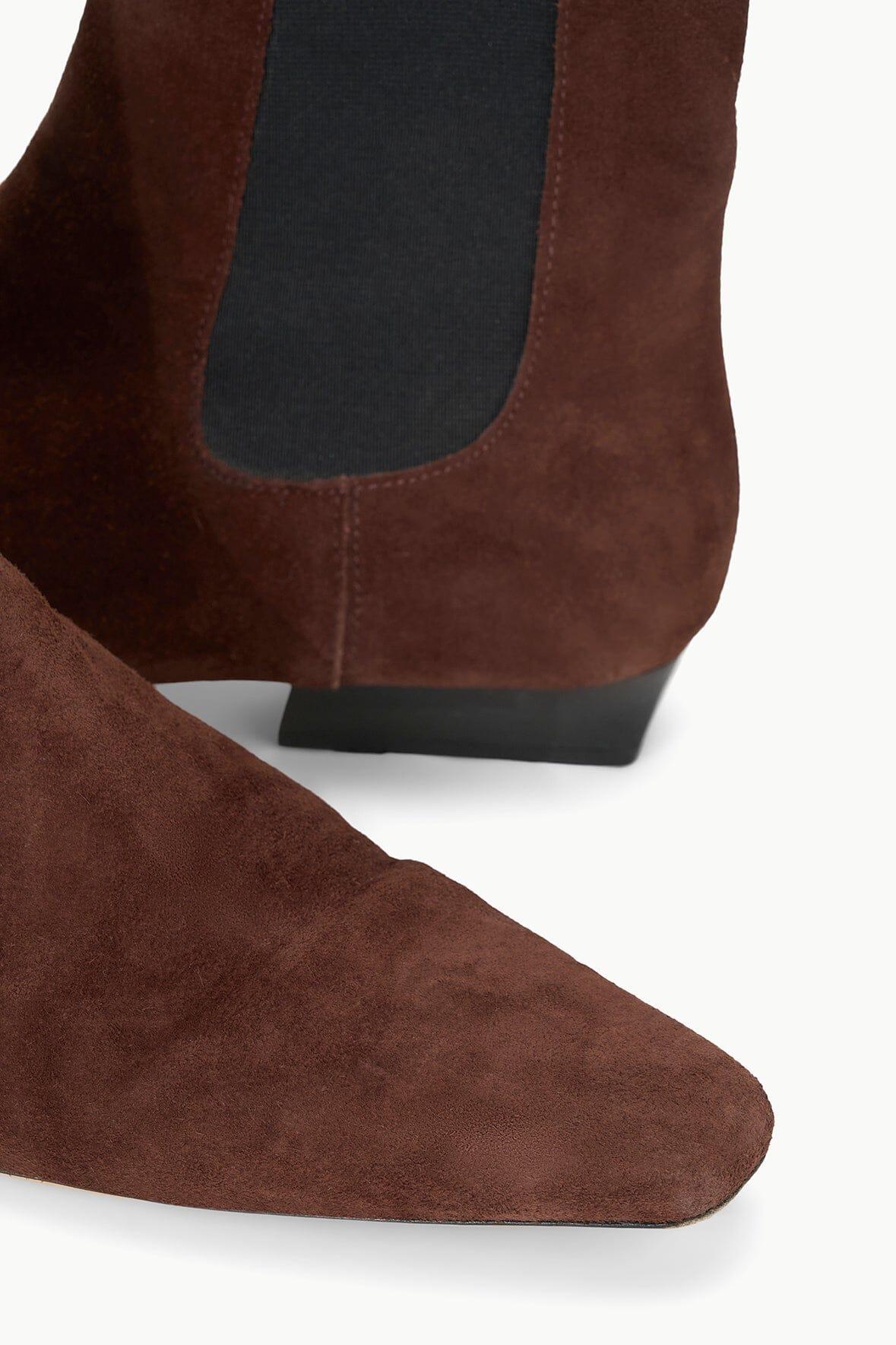 WALLY CHELSEA BOOT | MAHOGANY SUEDE Product Image