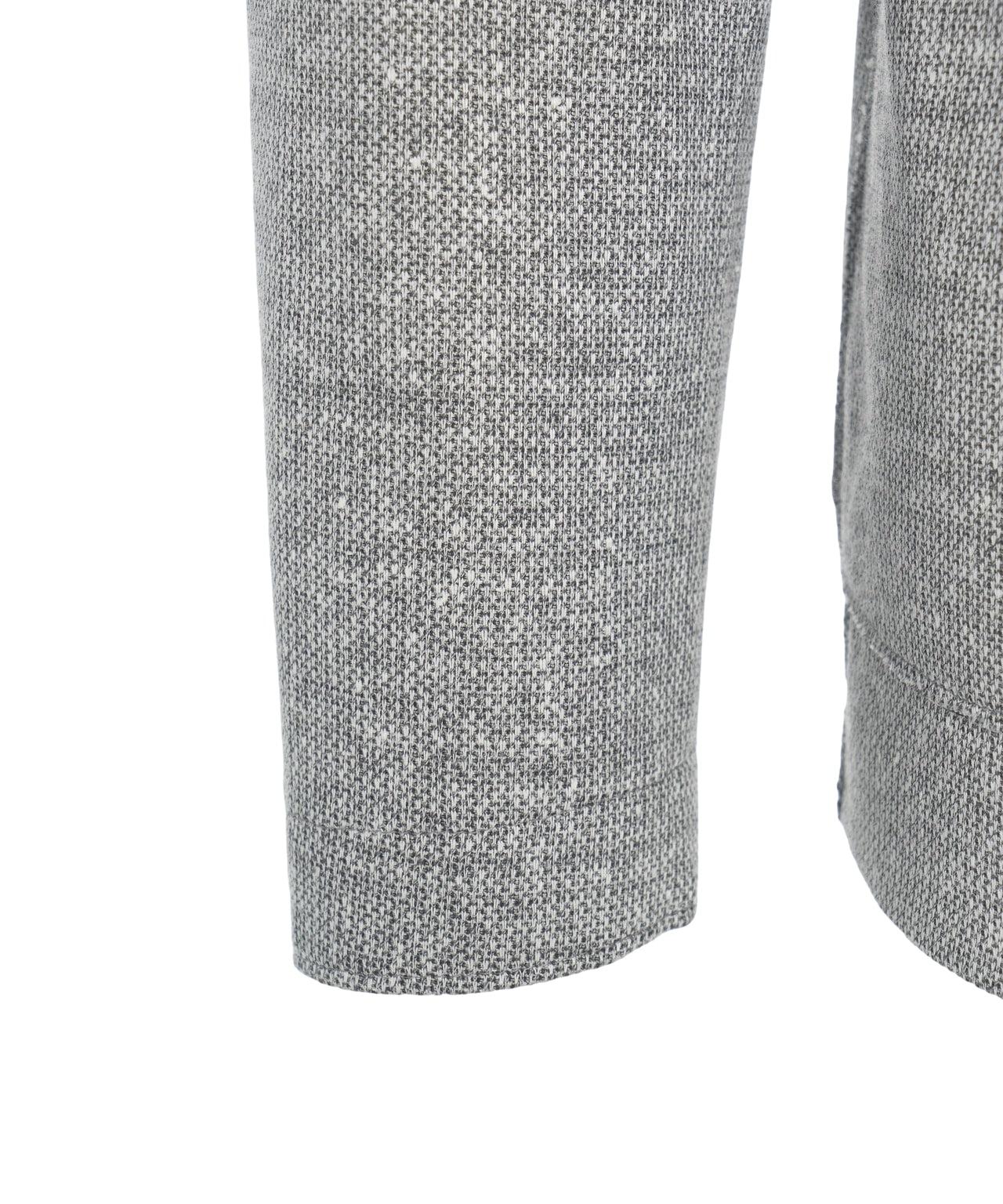 Single-breasted linen-blend blazer Product Image