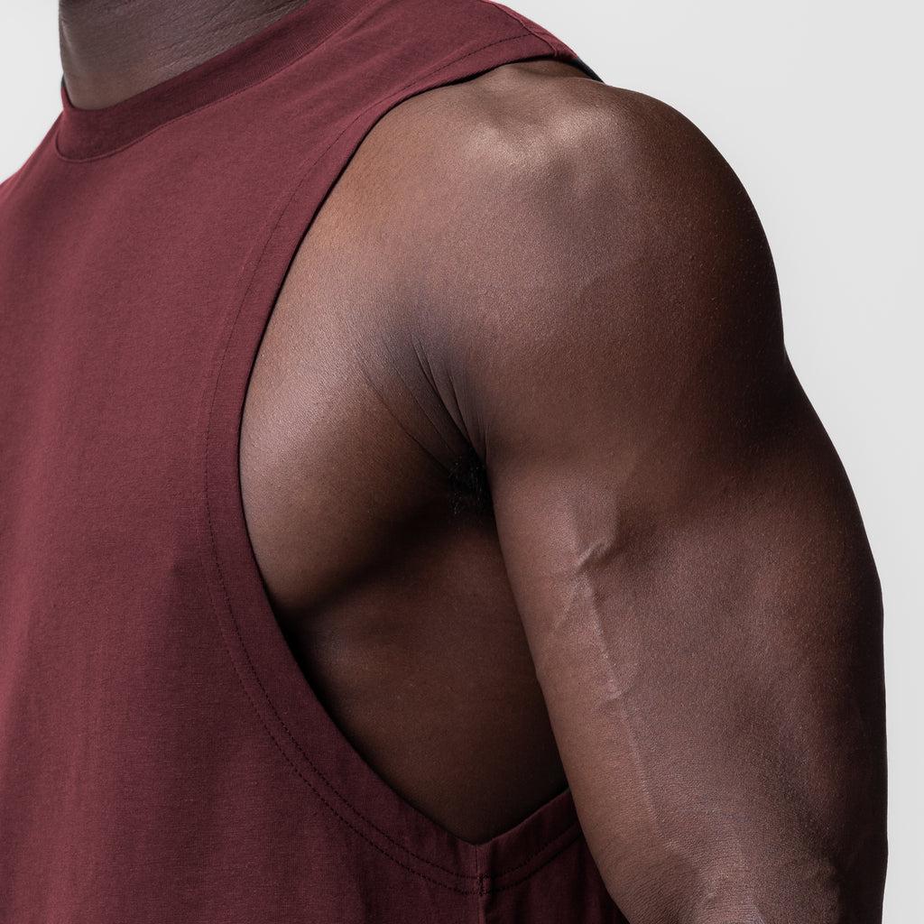 0926. Supima® Muscle Tank - Olive Product Image