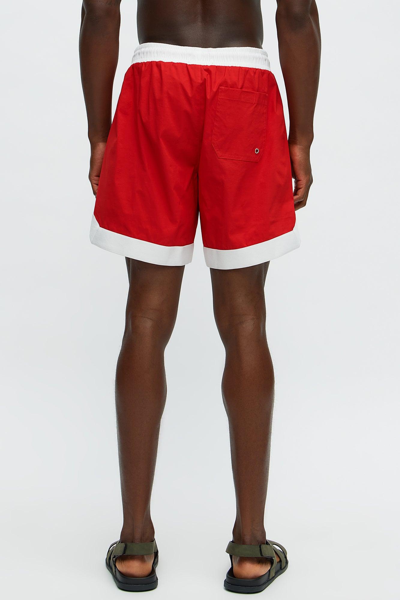 Agile Taping Swim Classic Trunk - Red Product Image