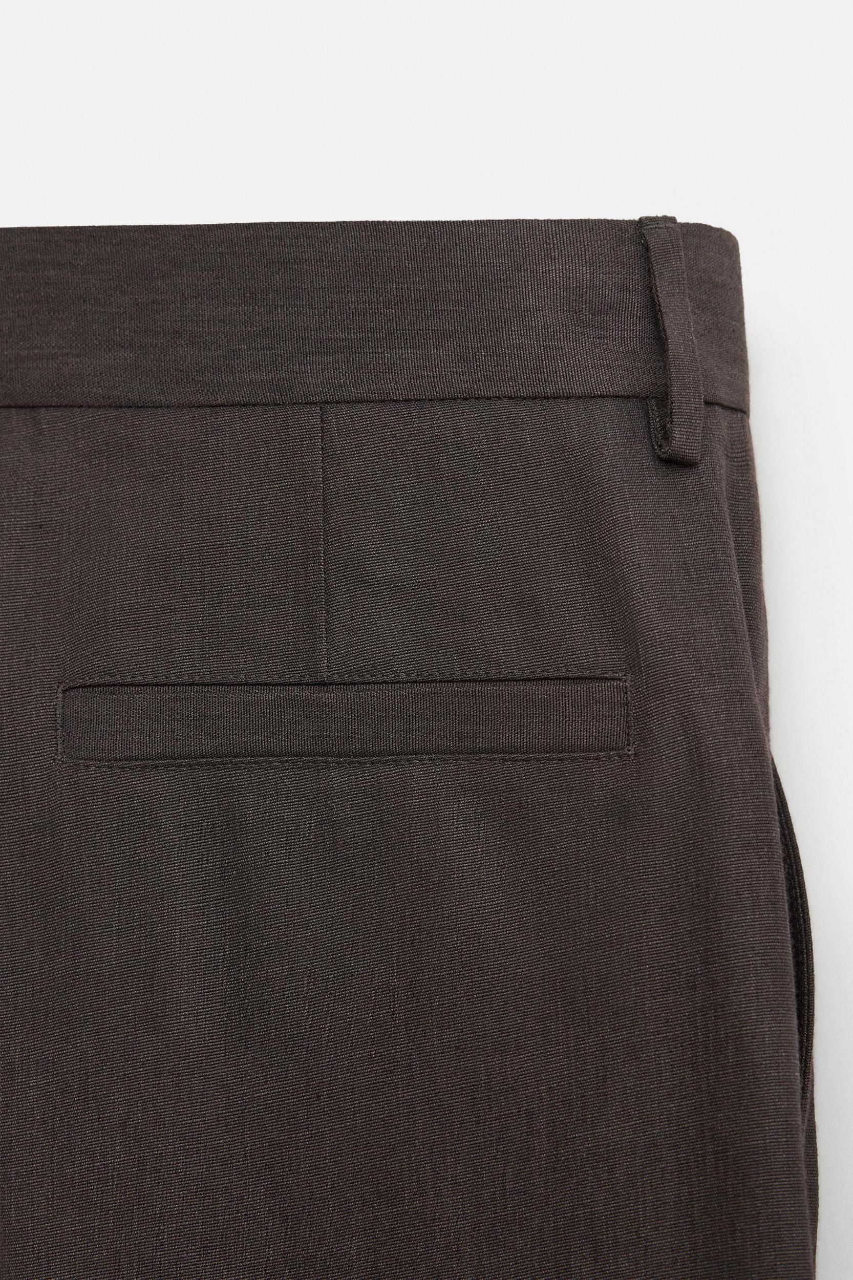LIMITED EDITION VISCOSE LINEN SUIT PANTS Product Image