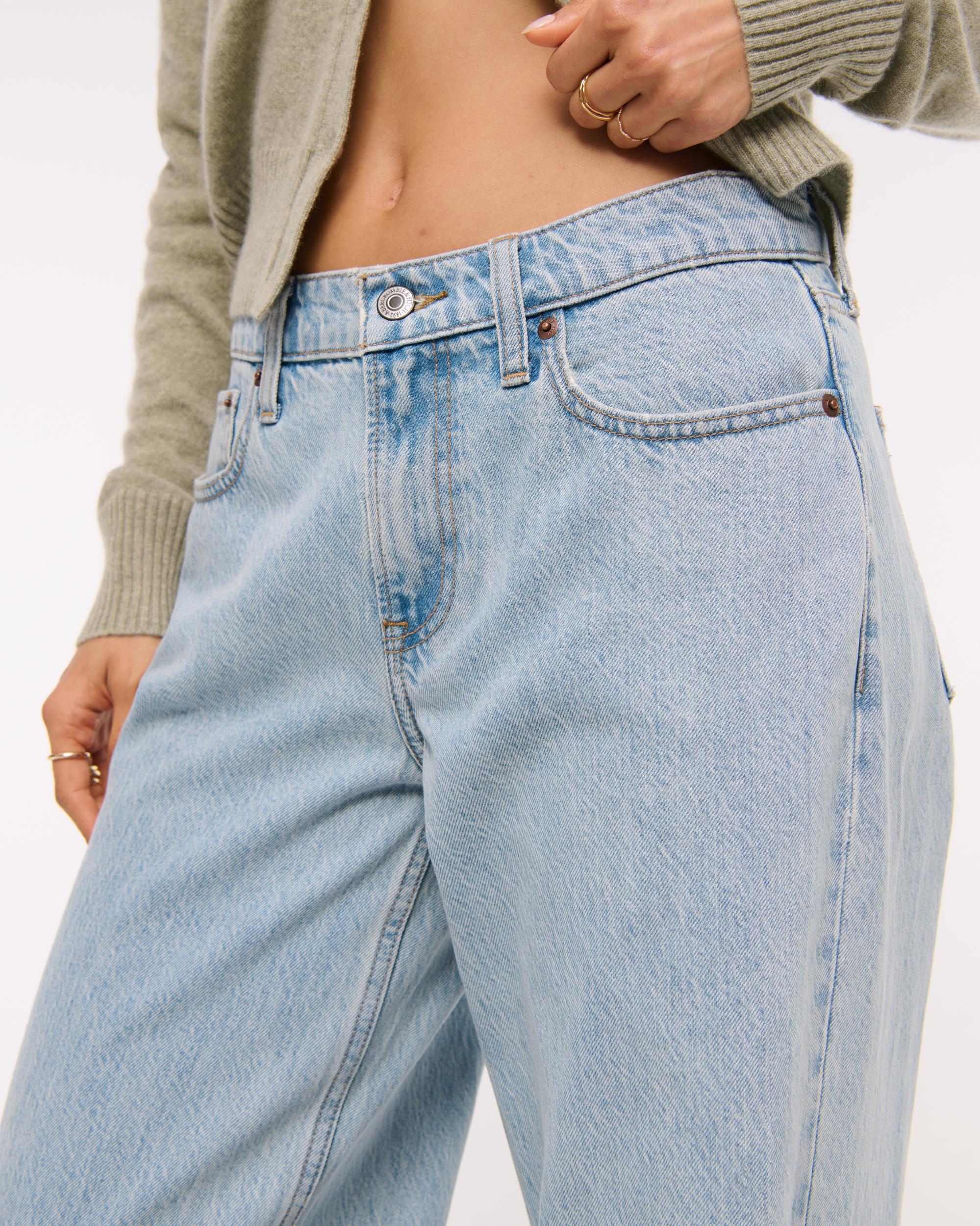 Low Rise Ultra Loose Jean Product Image