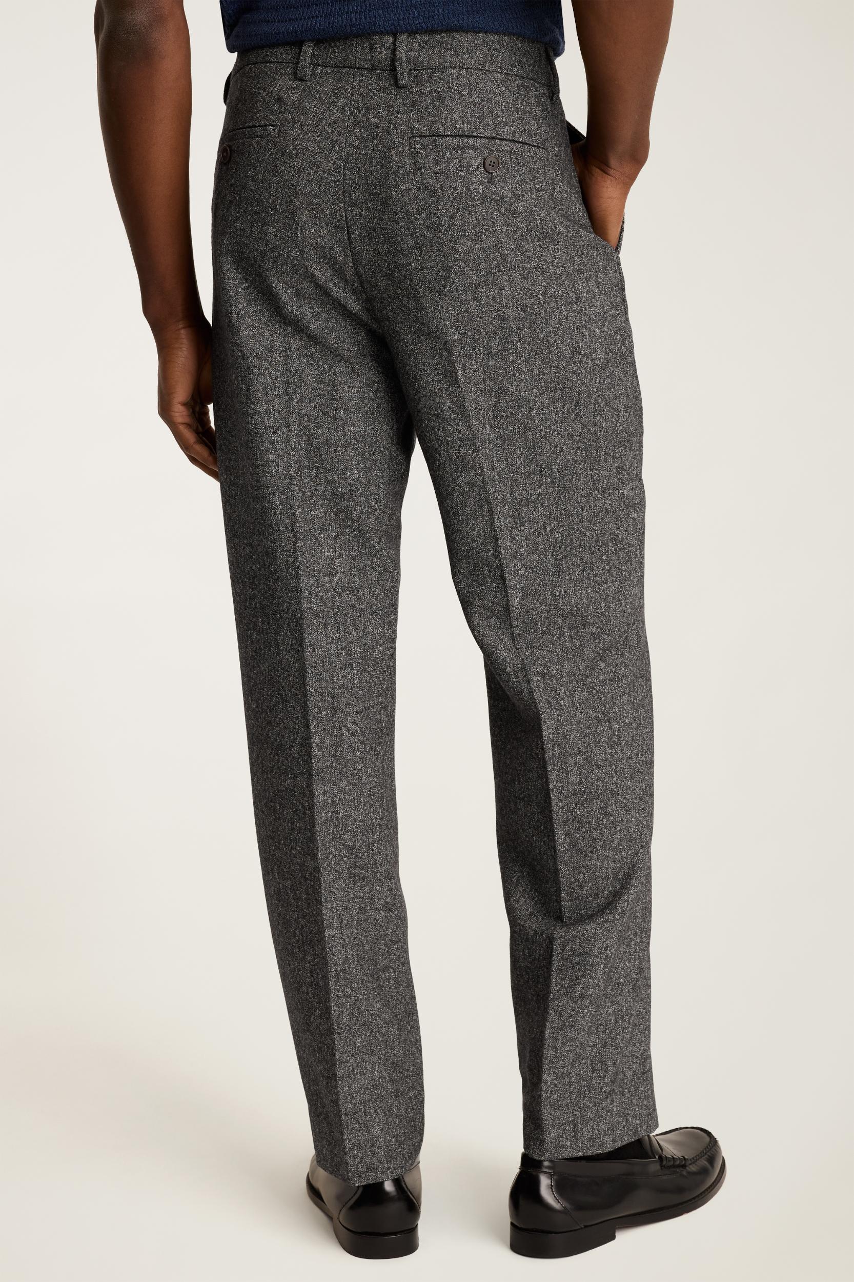 Pleated Wool Trouser Product Image