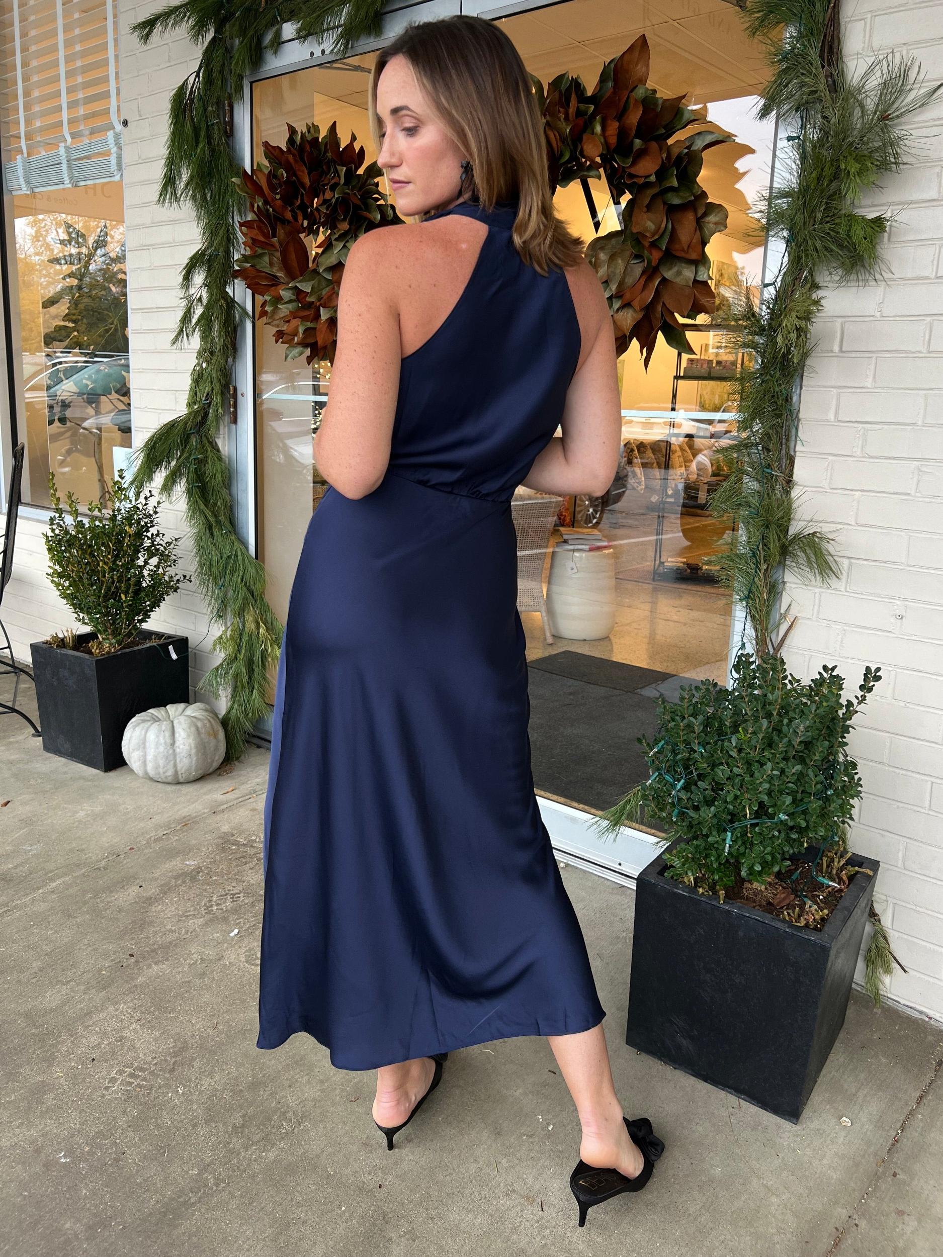 [ASTR The Label] Jelyn Halter Maxi Dress Product Image